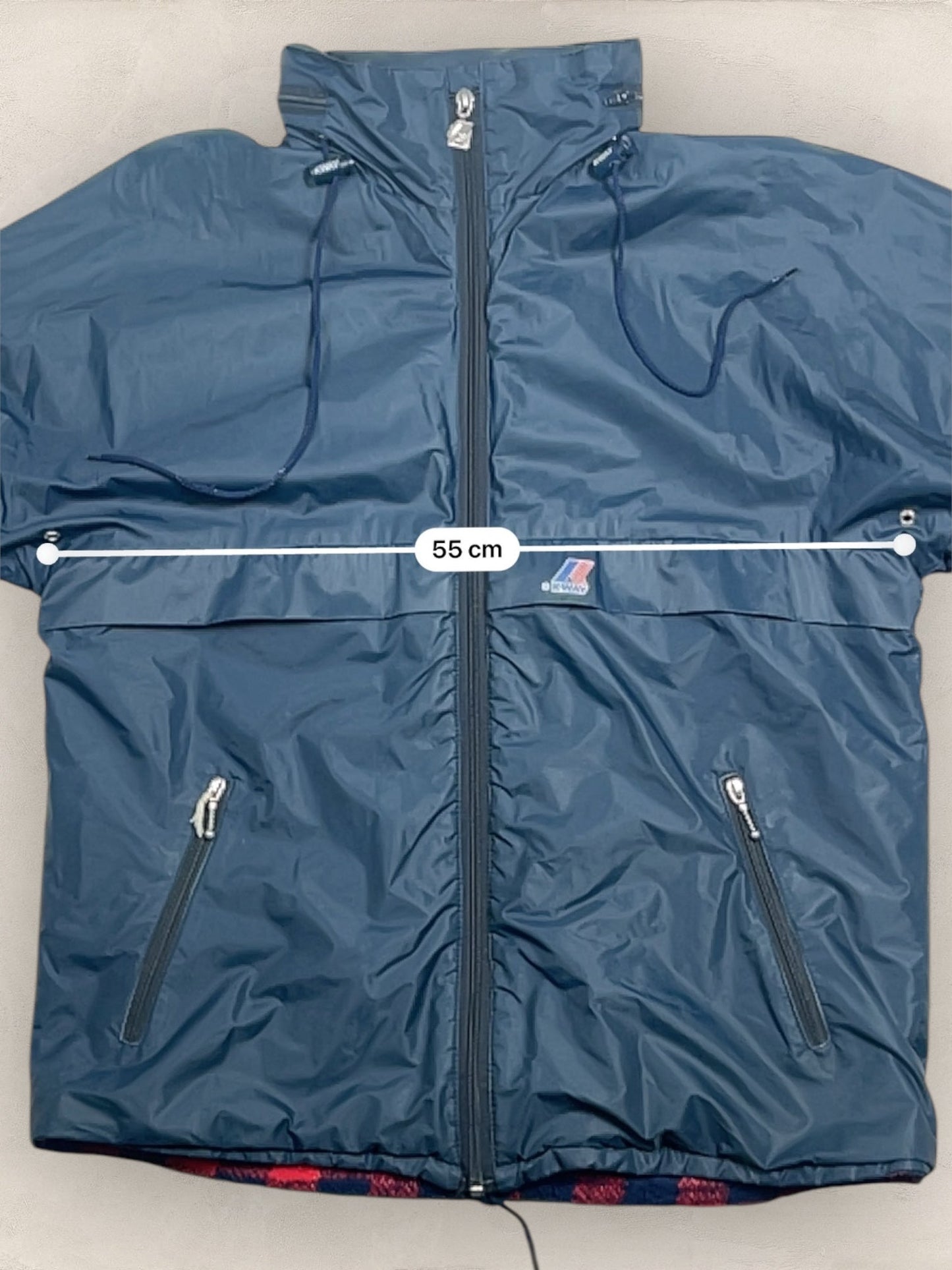 Impermeable K - way Vintage Bleu M Homme Ref : 2695 - Bleu - M - amifrip - Friperie en ligne et vêtements vintage