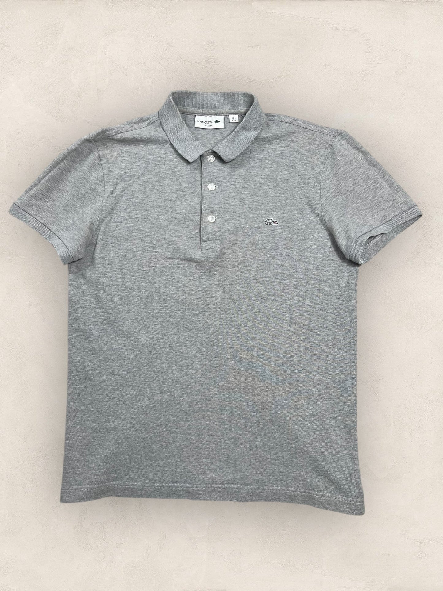 Polo Femme Lacoste Gris S Ref:3005 - Gris - S - amifrip - Friperie en ligne et vêtements vintage