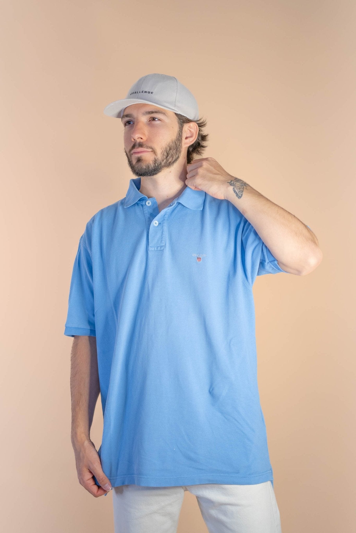 POLO GANT HOMME 950 - BLEU - XL - amifrip - Friperie en ligne et vêtements vintage