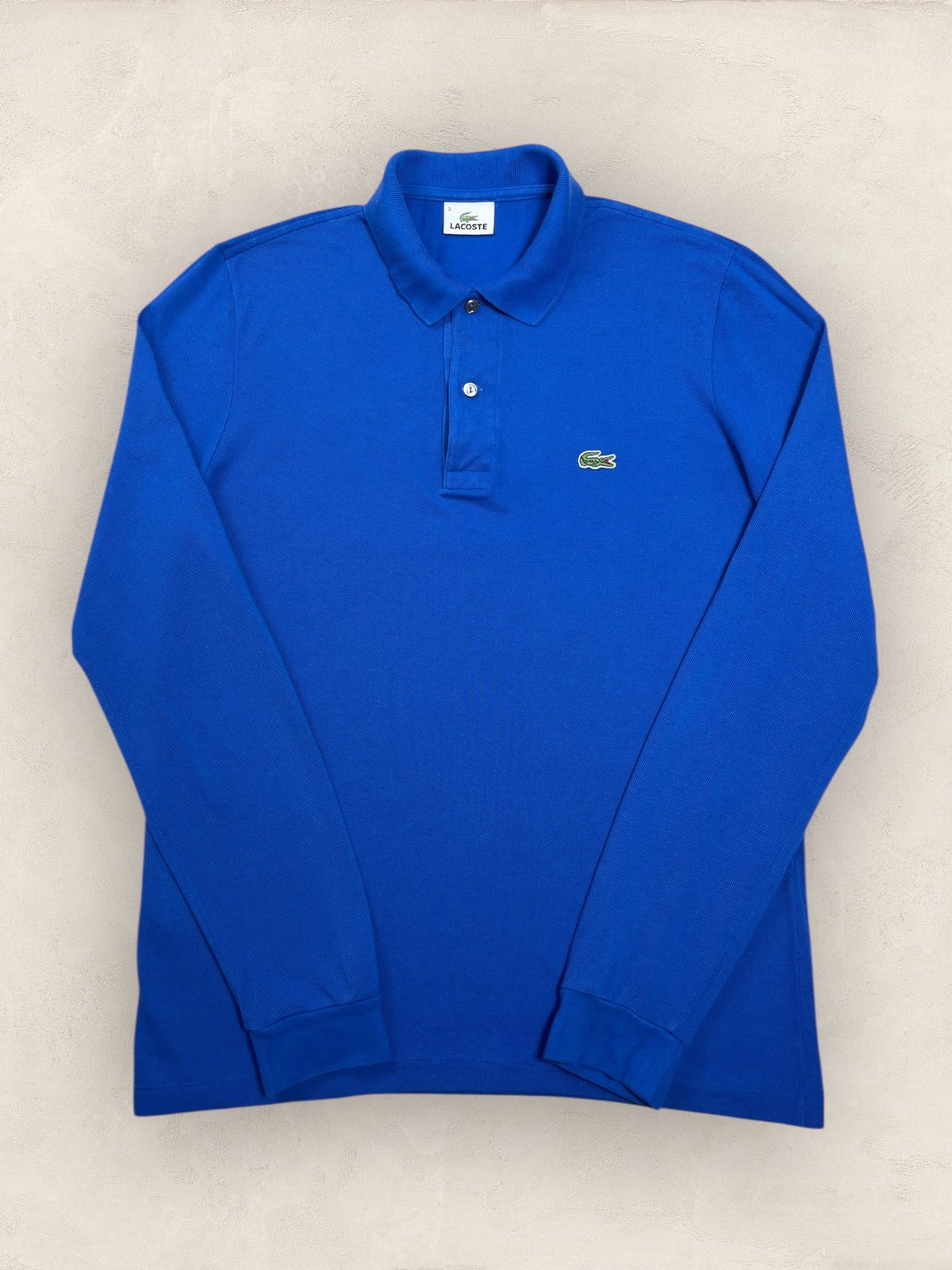 Polo Homme Lacoste Bleu électrique M Ref:3002 - Bleu - M - amifrip - Friperie en ligne et vêtements vintage