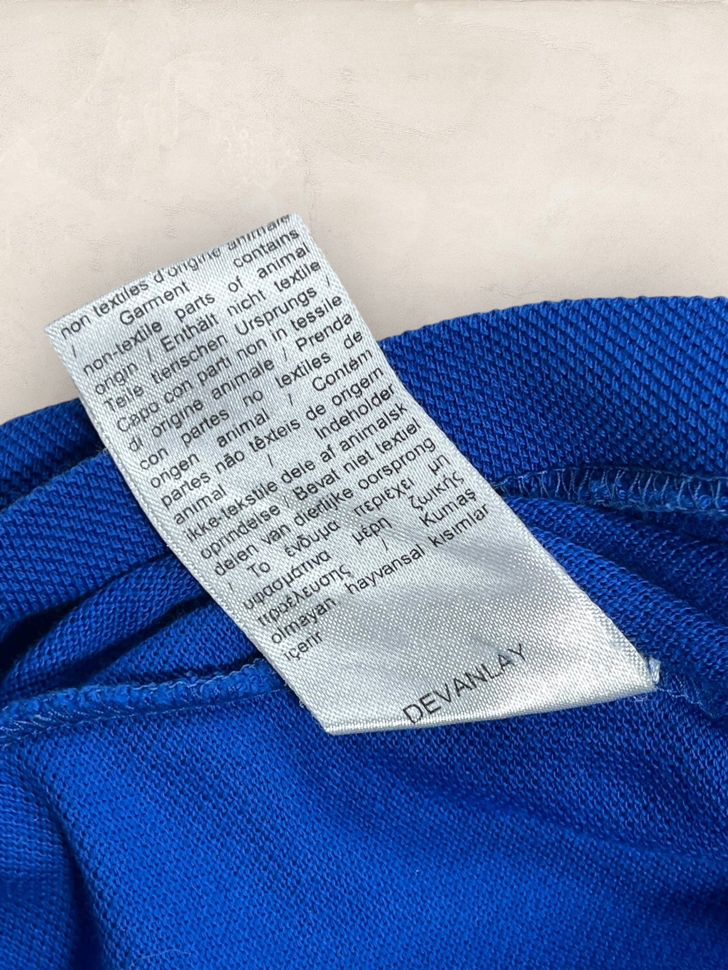 Polo Homme Lacoste Bleu électrique M Ref:3002 - Bleu - M - amifrip - Friperie en ligne et vêtements vintage