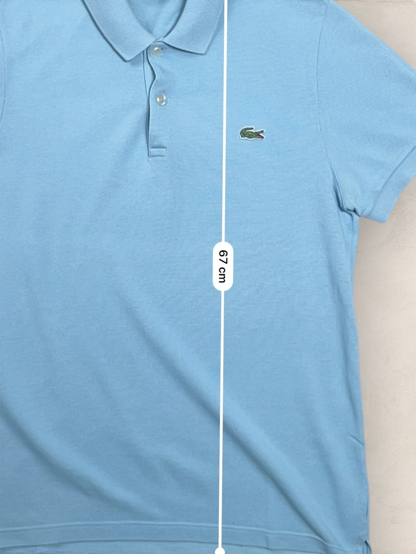 Polo Homme Lacoste Bleu M Ref:3004 - Bleu - M - amifrip - Friperie en ligne et vêtements vintage