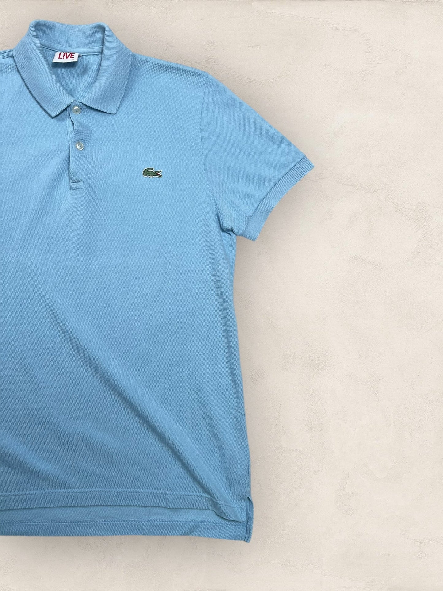 Polo Homme Lacoste Bleu M Ref:3004 - Bleu - M - amifrip - Friperie en ligne et vêtements vintage