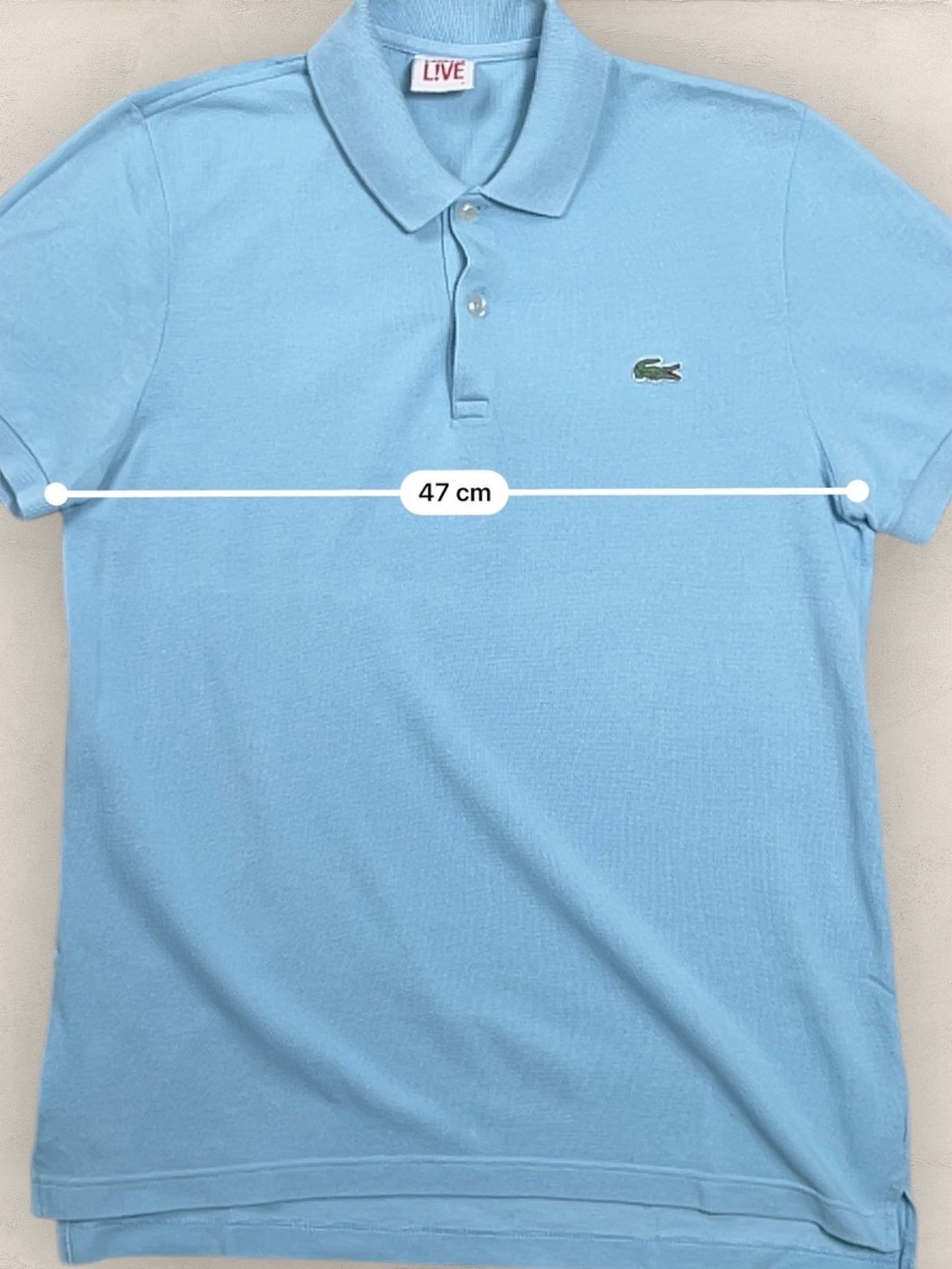 Polo Homme Lacoste Bleu M Ref:3004 - Bleu - M - amifrip - Friperie en ligne et vêtements vintage