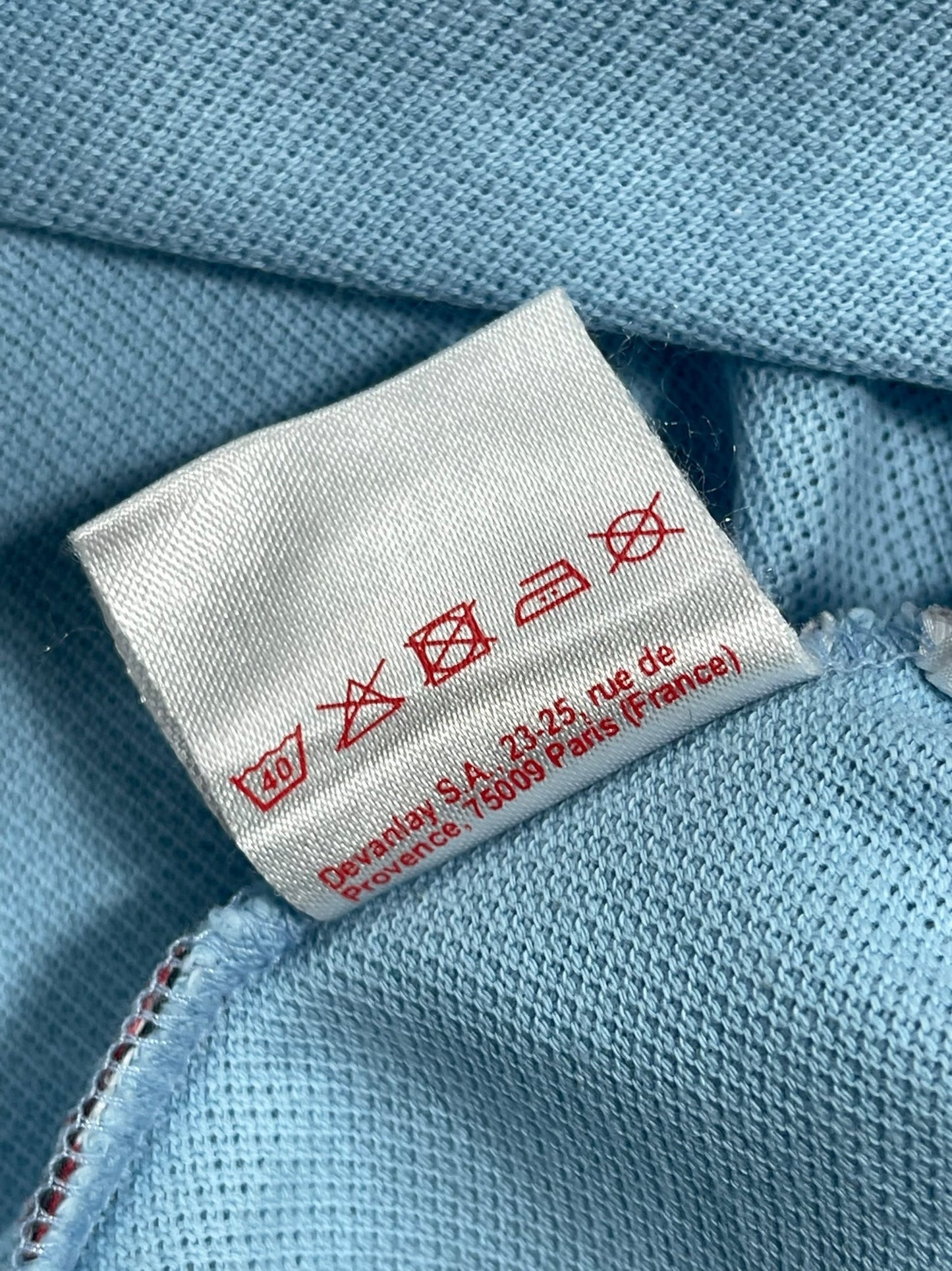 Polo Homme Lacoste Bleu M Ref:3004 - Bleu - M - amifrip - Friperie en ligne et vêtements vintage