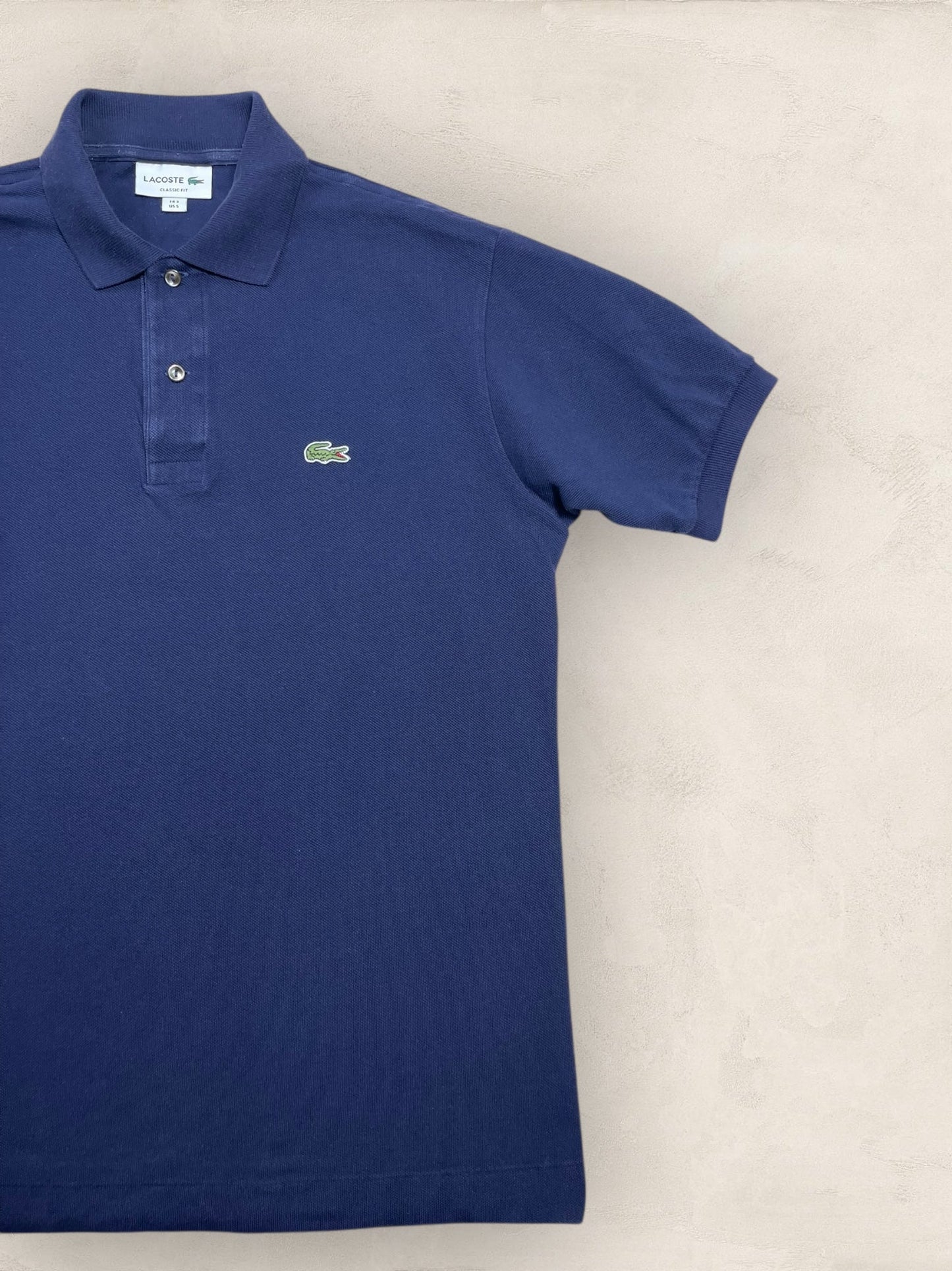 Polo Homme Lacoste Bleu Marine S Ref:3007 - Bleu Marine - S - amifrip - Friperie en ligne et vêtements vintage