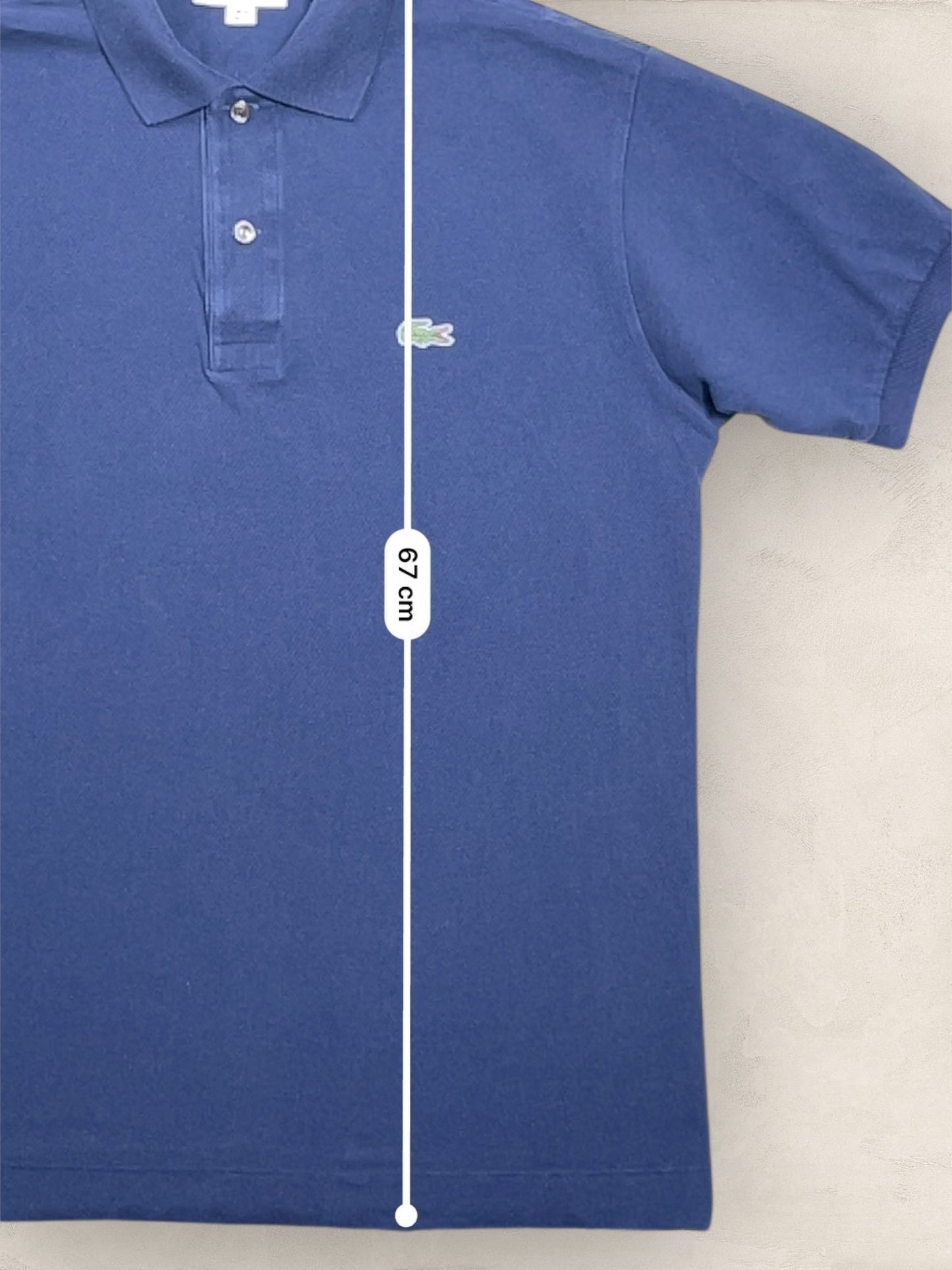 Polo Homme Lacoste Bleu Marine S Ref:3007 - Bleu Marine - S - amifrip - Friperie en ligne et vêtements vintage