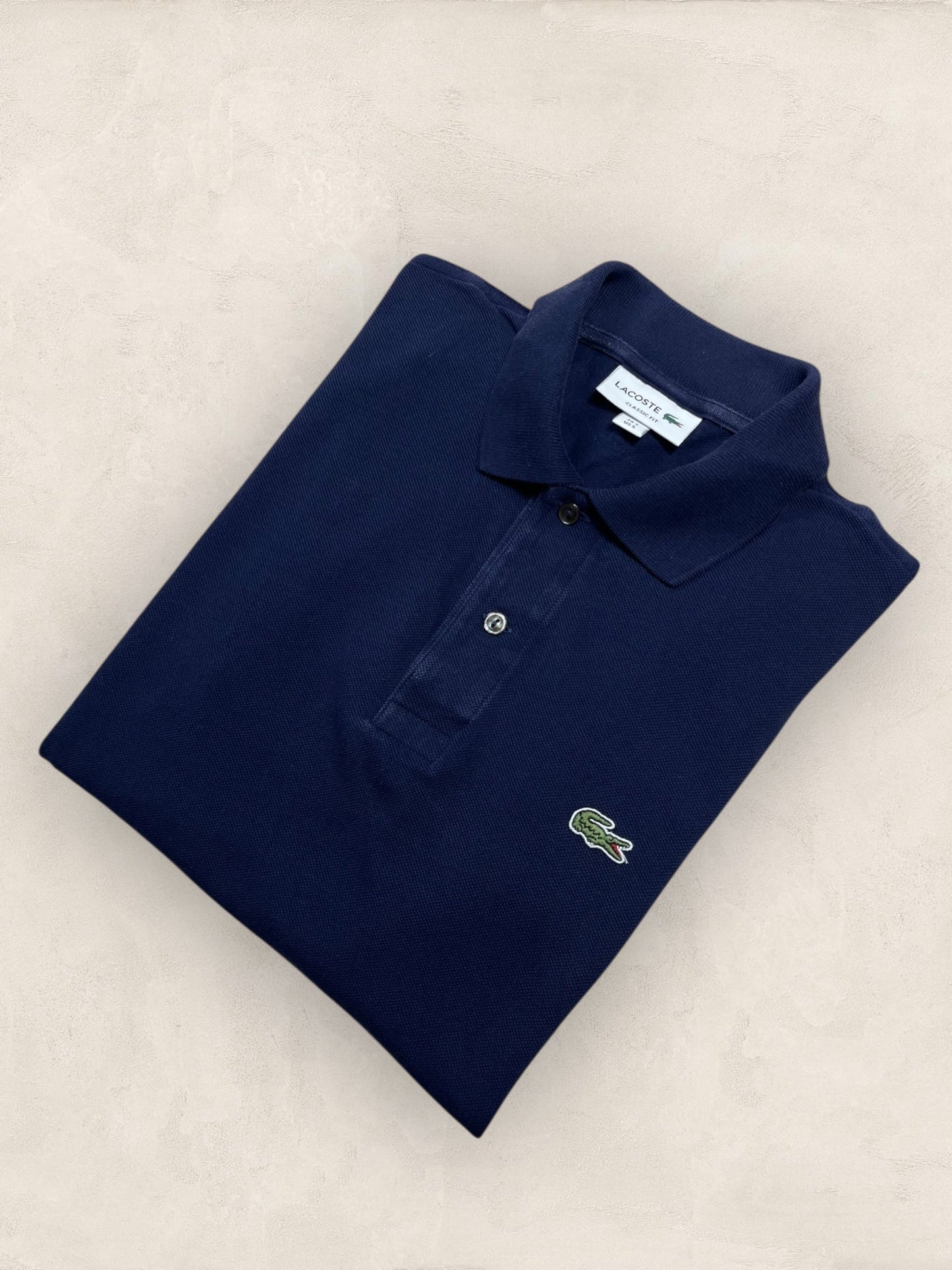Polo Homme Lacoste Bleu Marine S Ref:3007 - Bleu Marine - S - amifrip - Friperie en ligne et vêtements vintage