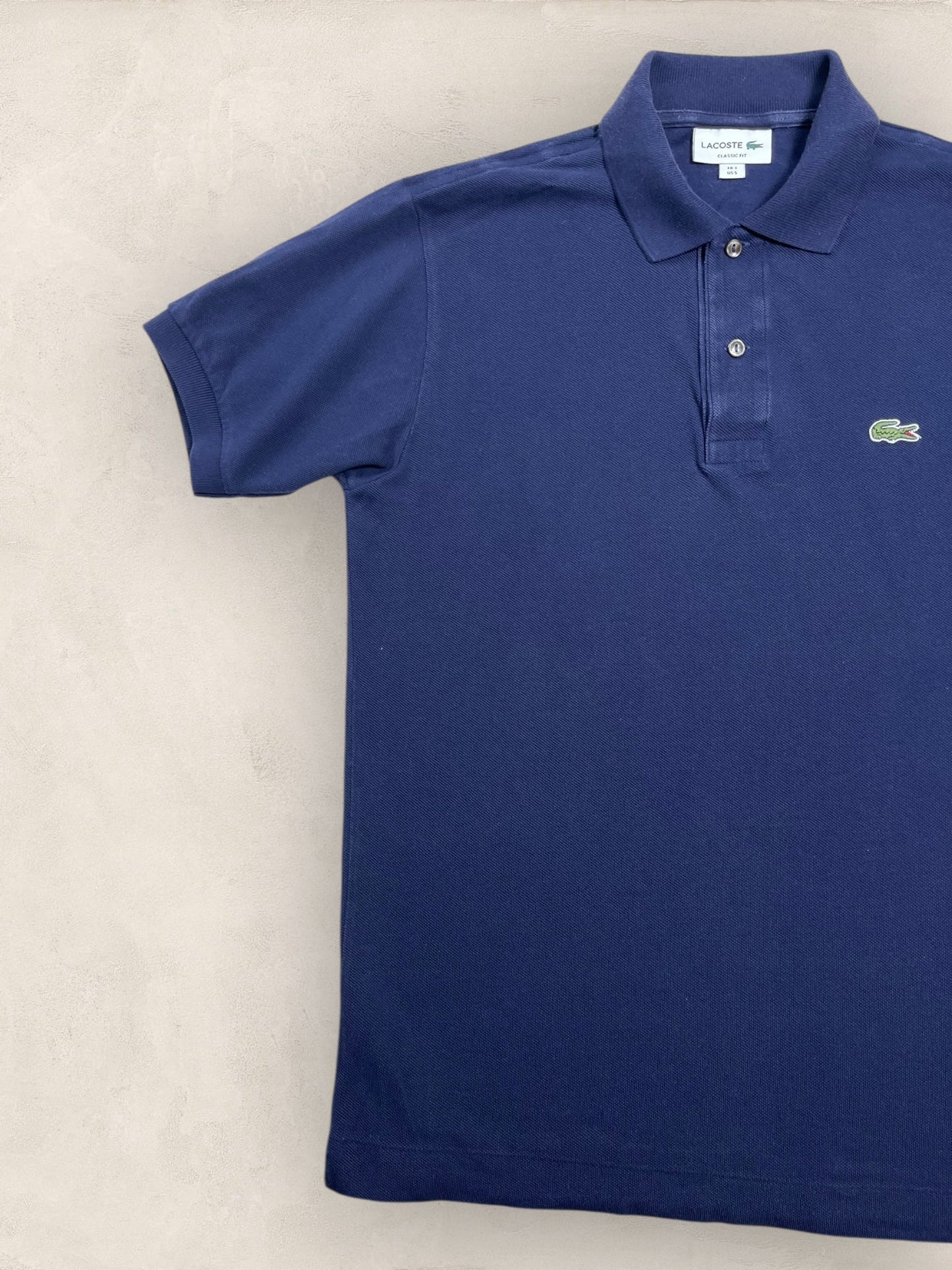 Polo Homme Lacoste Bleu Marine S Ref:3007 - Bleu Marine - S - amifrip - Friperie en ligne et vêtements vintage