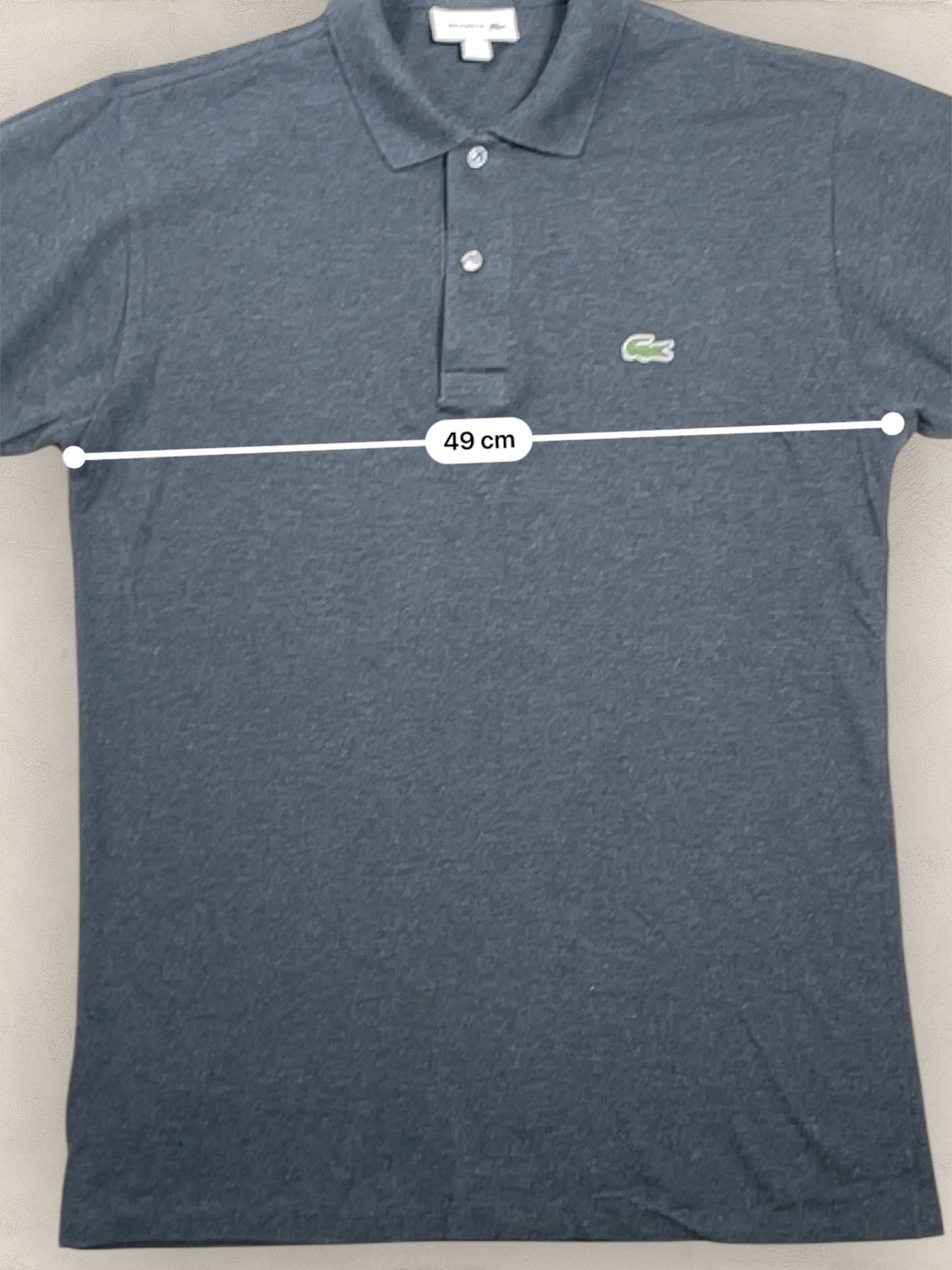 Polo Homme Lacoste Gris S Ref:3006 - Gris - S - amifrip - Friperie en ligne et vêtements vintage