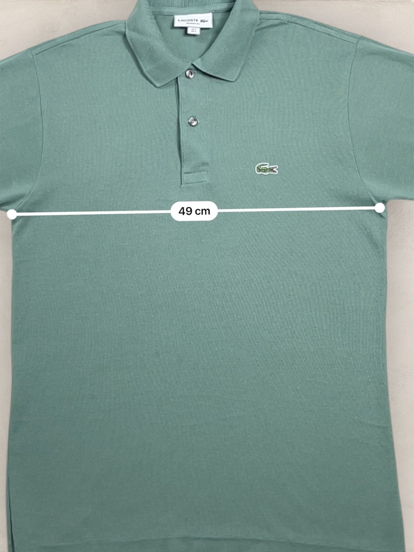 Polo Homme Lacoste Kaki S Ref:2998 - Kaki - S - amifrip - Friperie en ligne et vêtements vintage