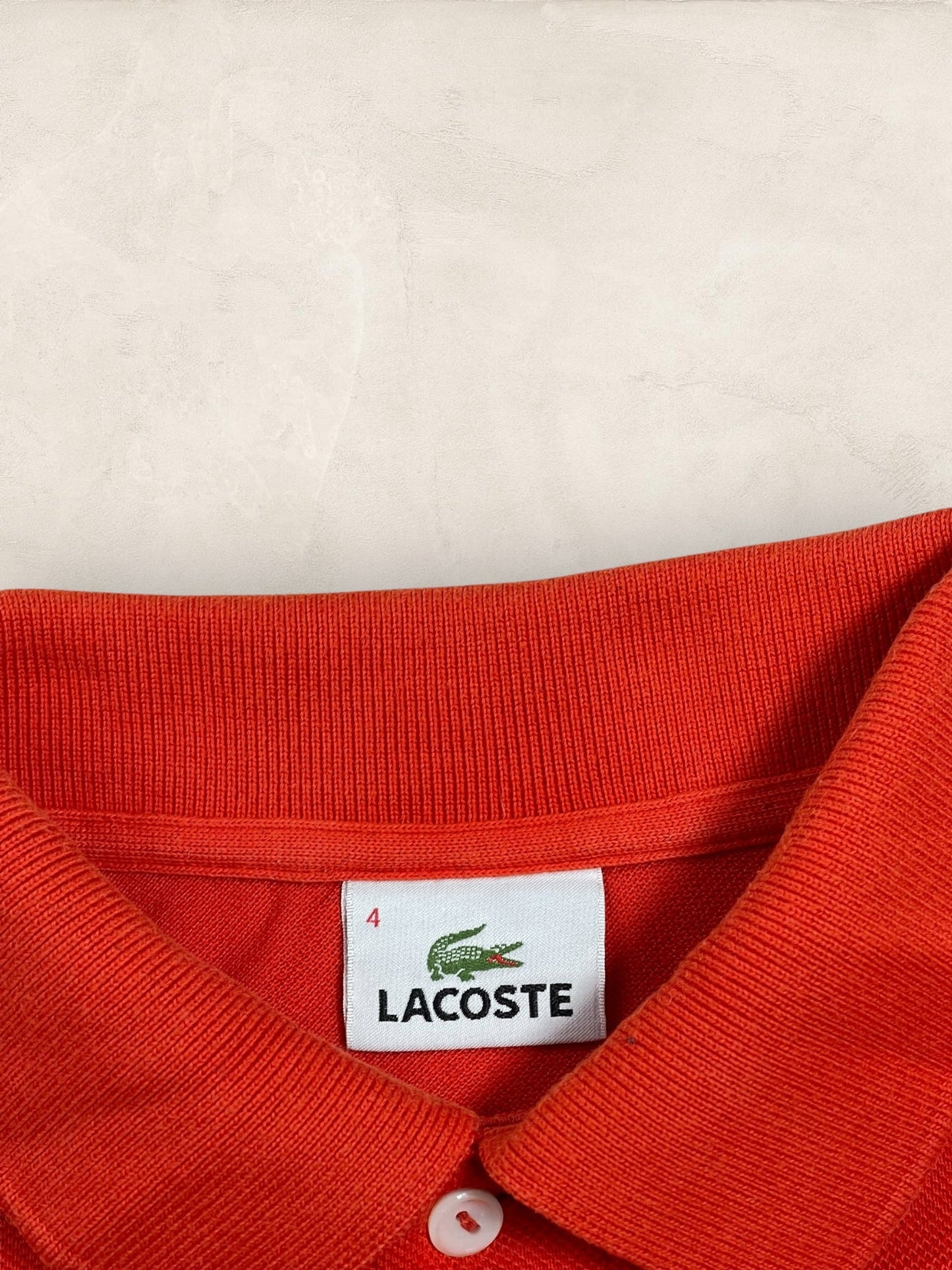 Polo Homme Lacoste Orange L Ref:2997 - Orange - L - amifrip - Friperie en ligne et vêtements vintage