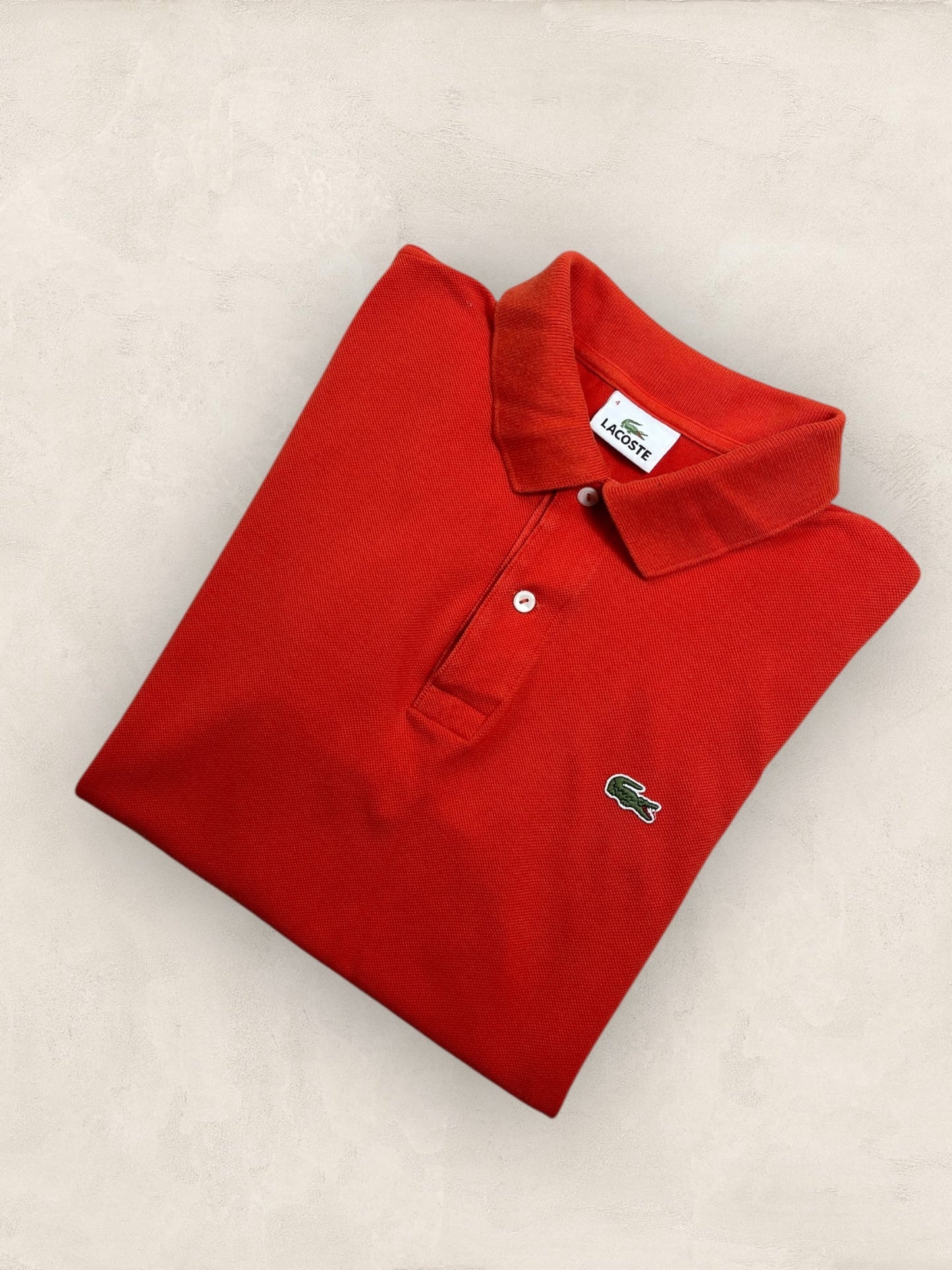 Polo Homme Lacoste Orange L Ref:2997 - Orange - L - amifrip - Friperie en ligne et vêtements vintage