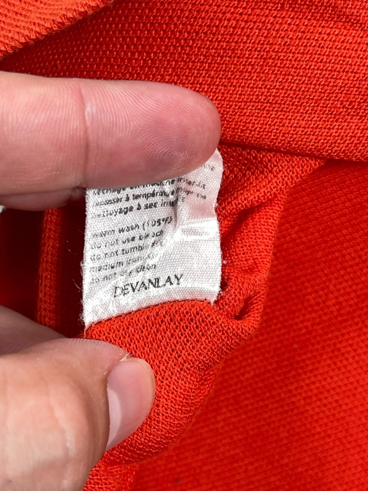 Polo Homme Lacoste Orange L Ref:2997 - Orange - L - amifrip - Friperie en ligne et vêtements vintage