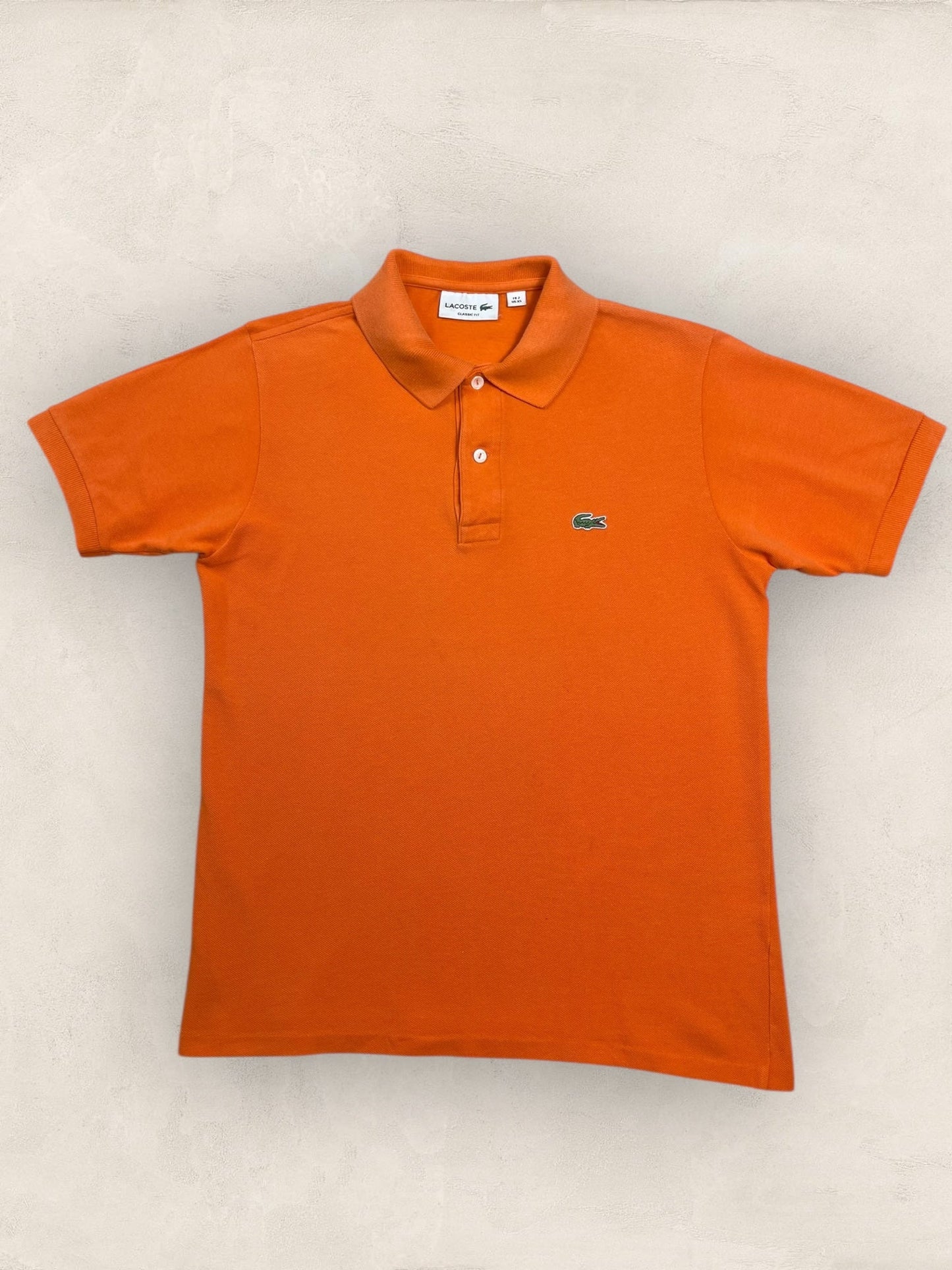 Polo Homme Lacoste Orange XS Ref:3003 - Orange - XS - amifrip - Friperie en ligne et vêtements vintage