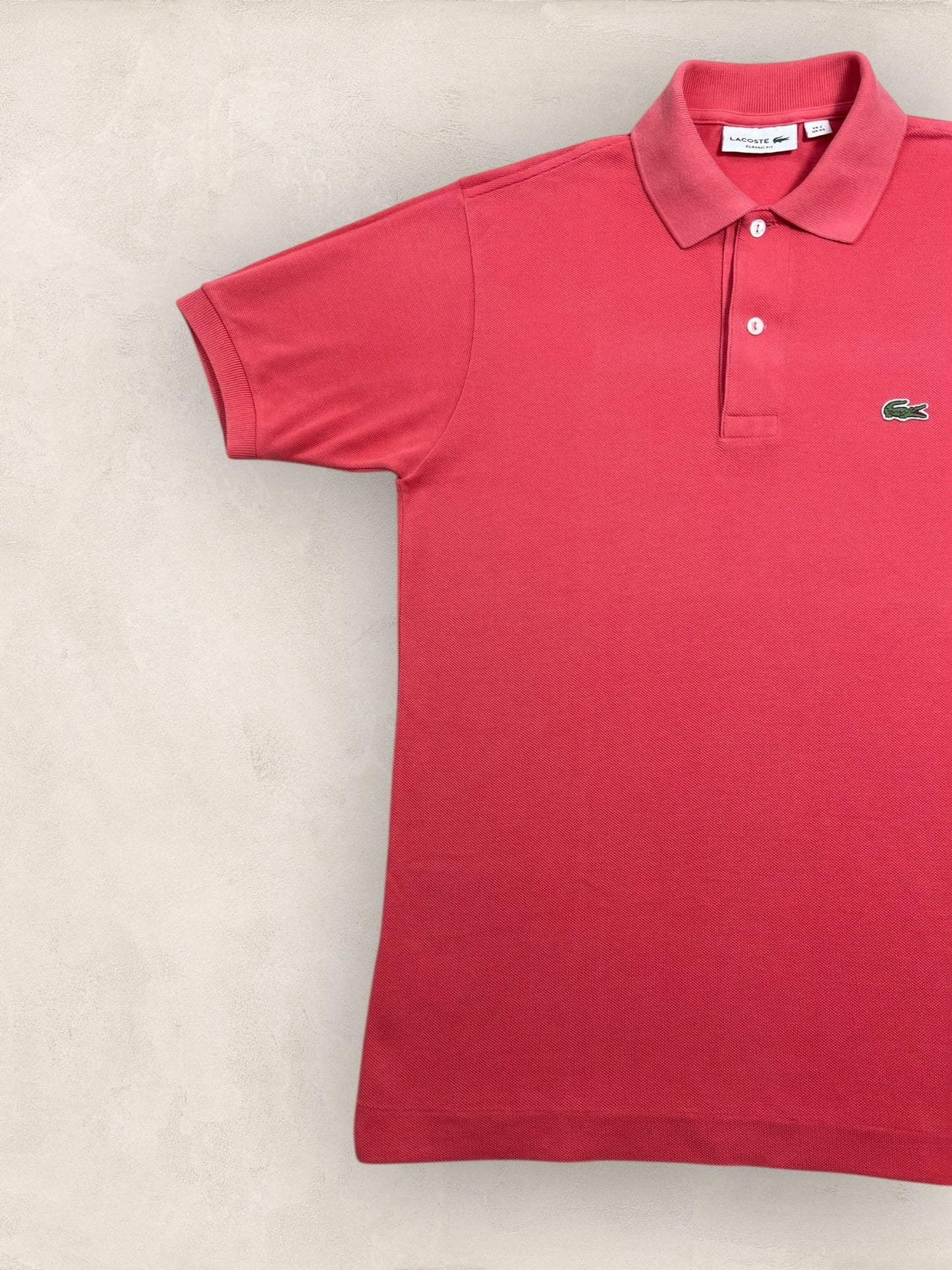 Polo Homme Lacoste Rose XS Ref:2999 - Rose - XS - amifrip - Friperie en ligne et vêtements vintage