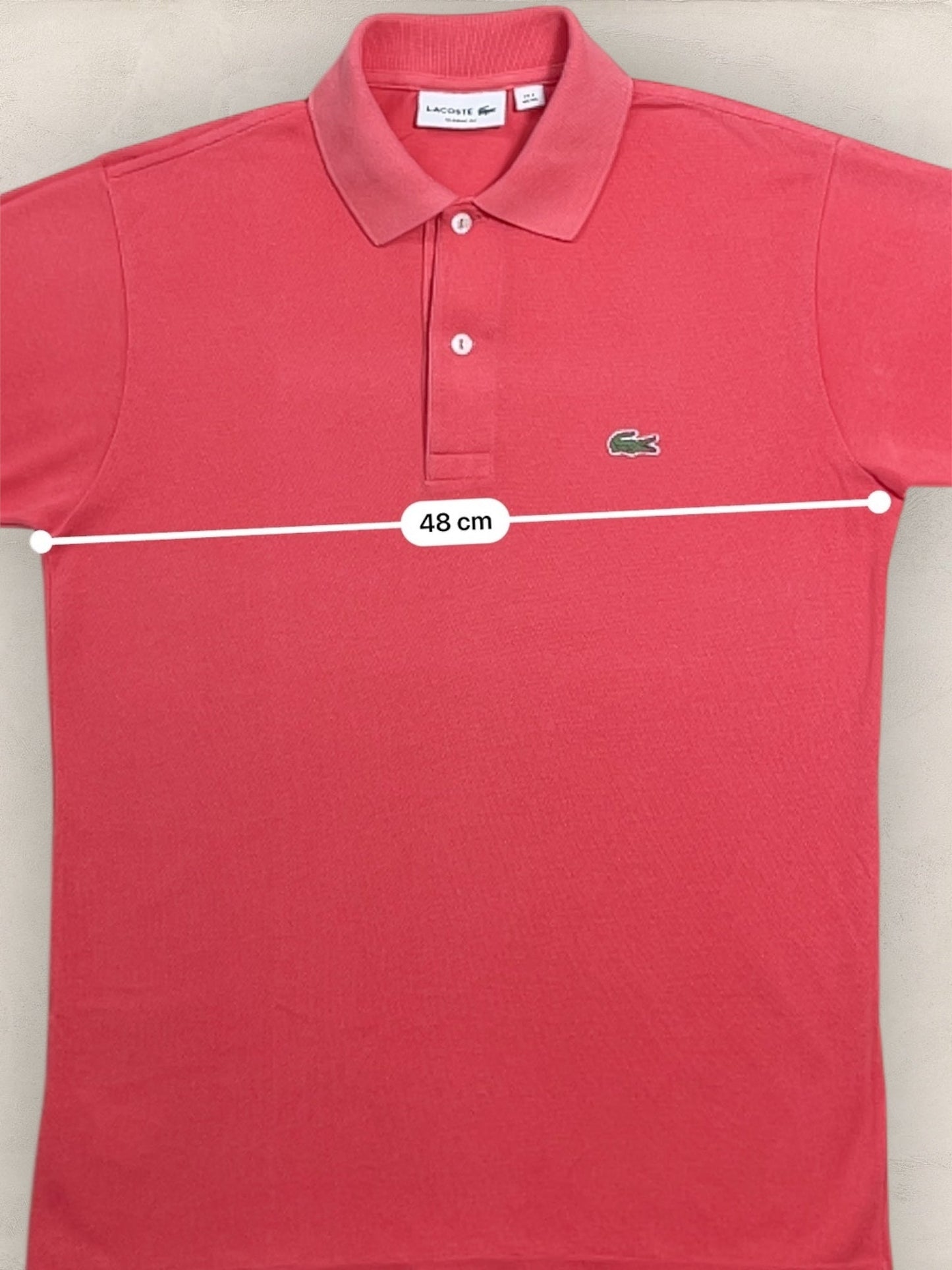 Polo Homme Lacoste Rose XS Ref:2999 - Rose - XS - amifrip - Friperie en ligne et vêtements vintage