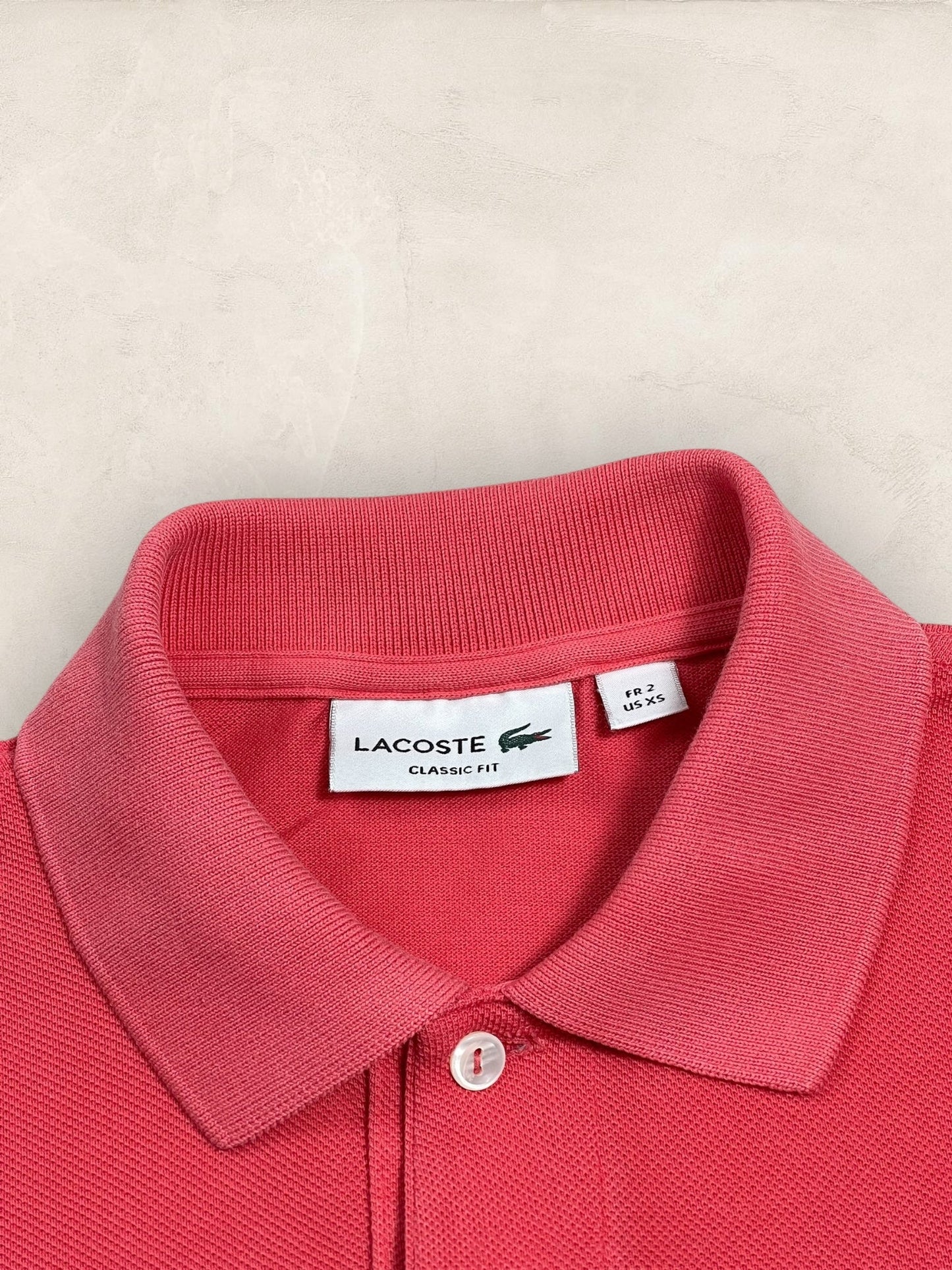 Polo Homme Lacoste Rose XS Ref:2999 - Rose - XS - amifrip - Friperie en ligne et vêtements vintage