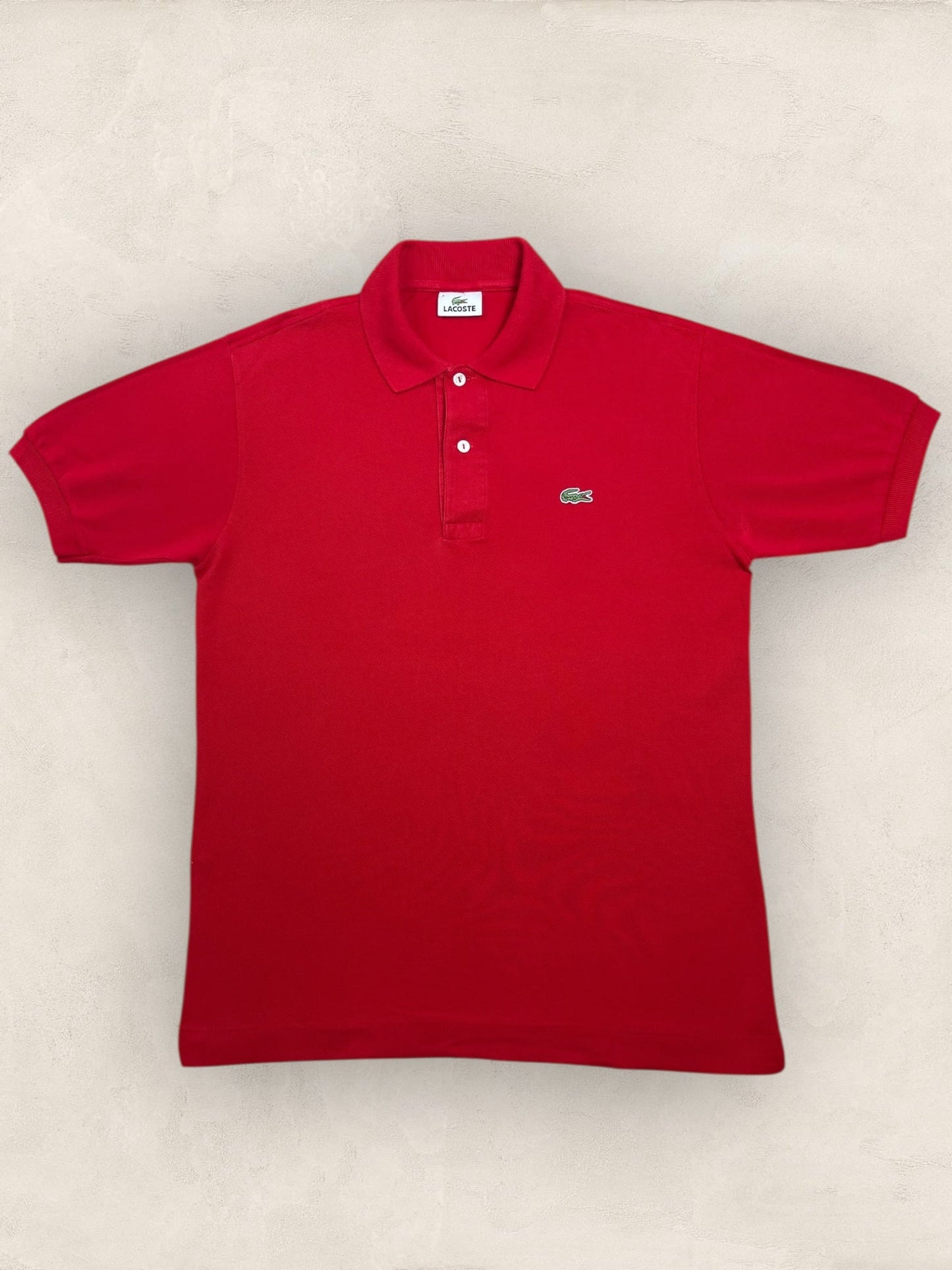 Polo Homme Lacoste Rouge M Ref:3001 - Rouge - M - amifrip - Friperie en ligne et vêtements vintage
