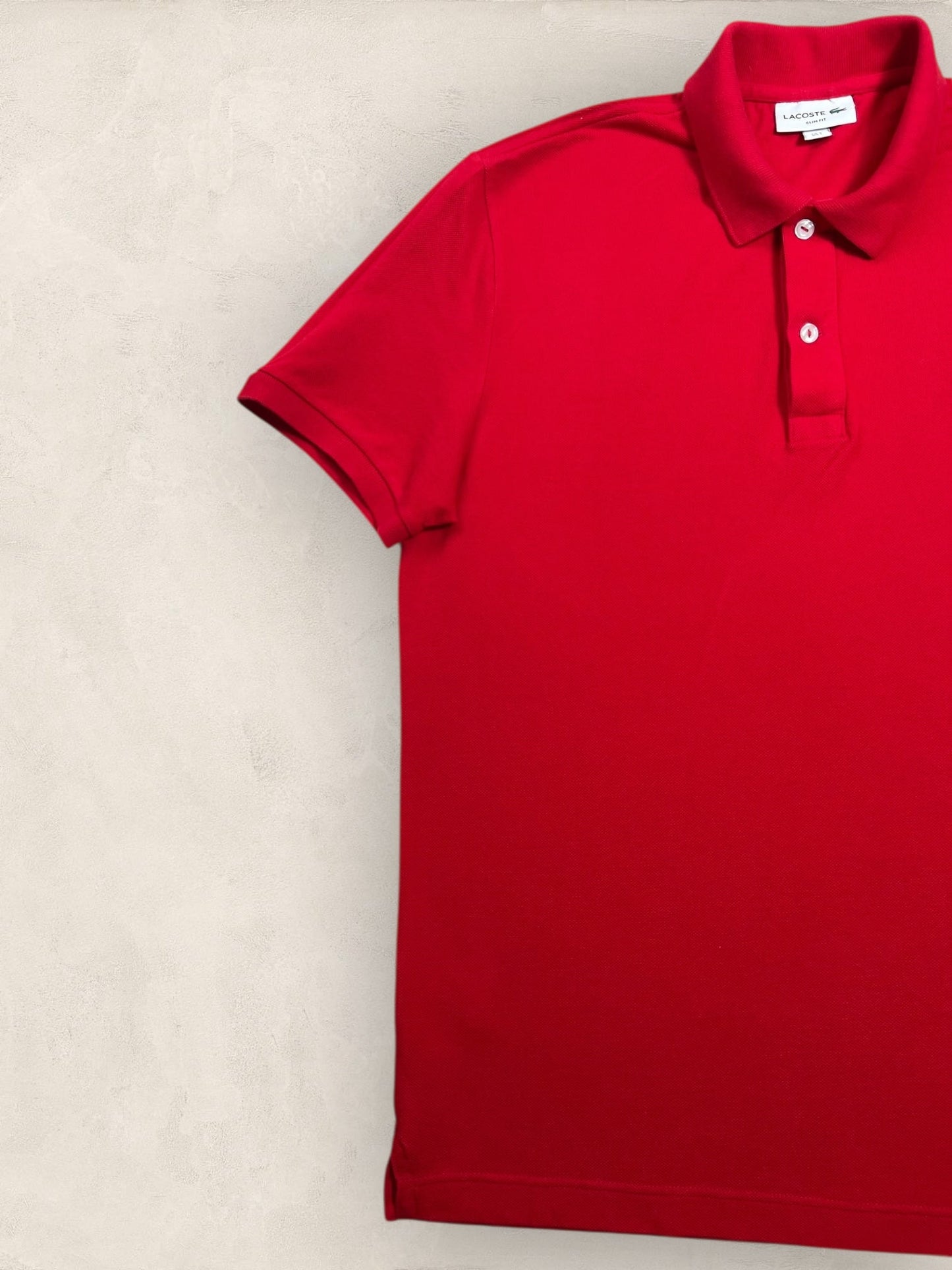 Polo Homme Lacoste Rouge S Ref:2996 - Rouge - S - amifrip - Friperie en ligne et vêtements vintage