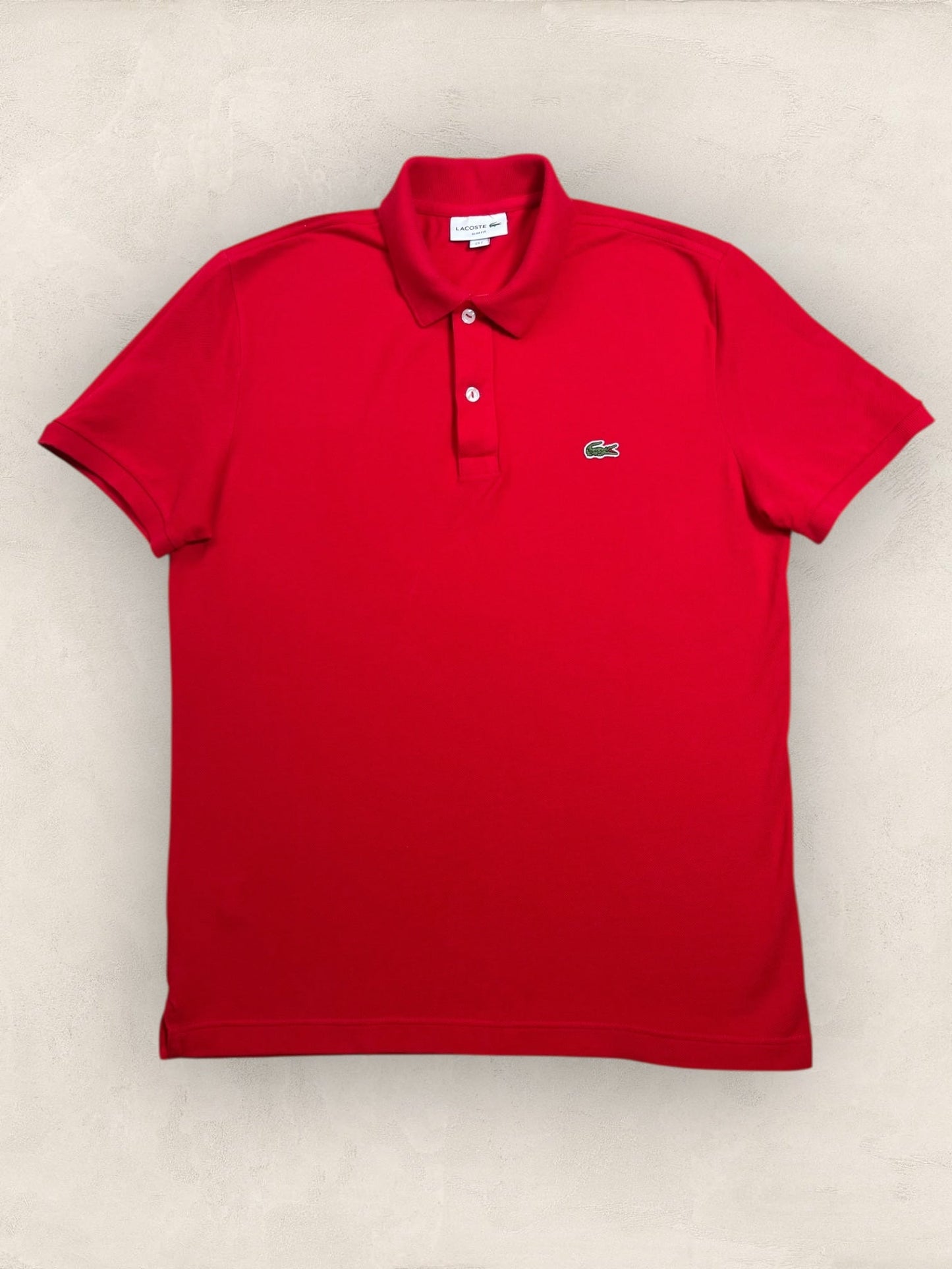 Polo Homme Lacoste Rouge S Ref:2996 - Rouge - S - amifrip - Friperie en ligne et vêtements vintage