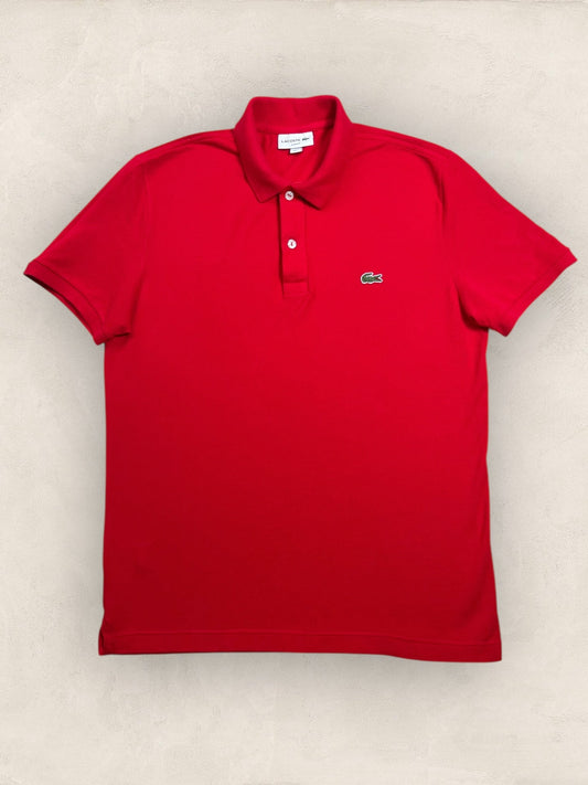 Polo Homme Lacoste Rouge S Ref:2996 - Rouge - S - amifrip - Friperie en ligne et vêtements vintage