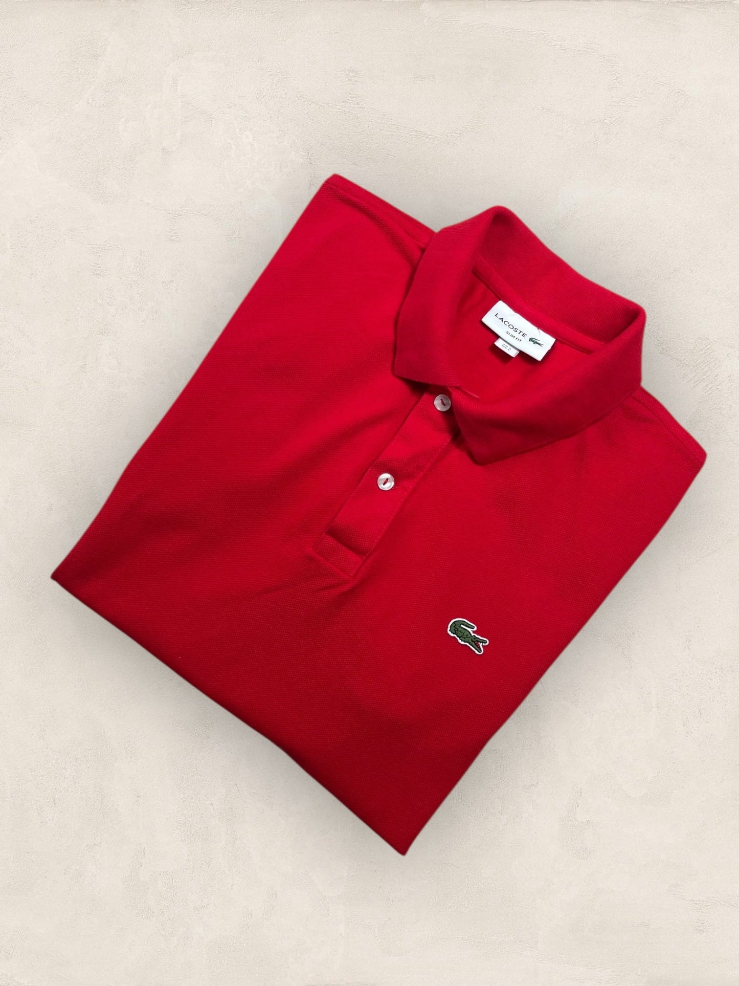 Polo Homme Lacoste Rouge S Ref:2996 - Rouge - S - amifrip - Friperie en ligne et vêtements vintage