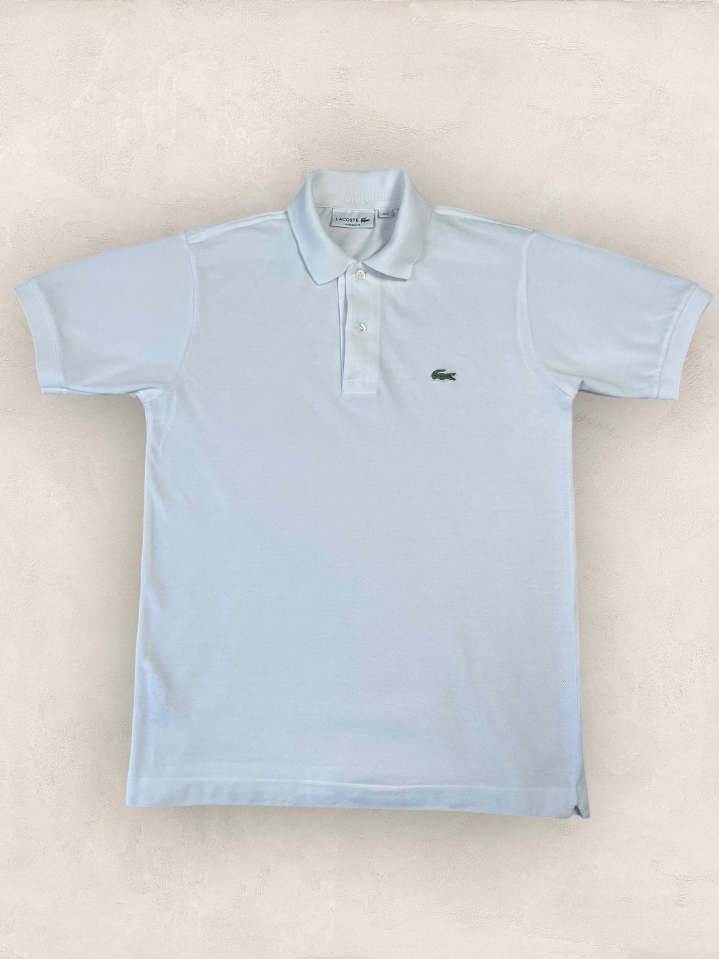 Polo Lacoste Blanc XS Homme Ref: 2722 - Blanc - XS - amifrip - Friperie en ligne et vêtements vintage