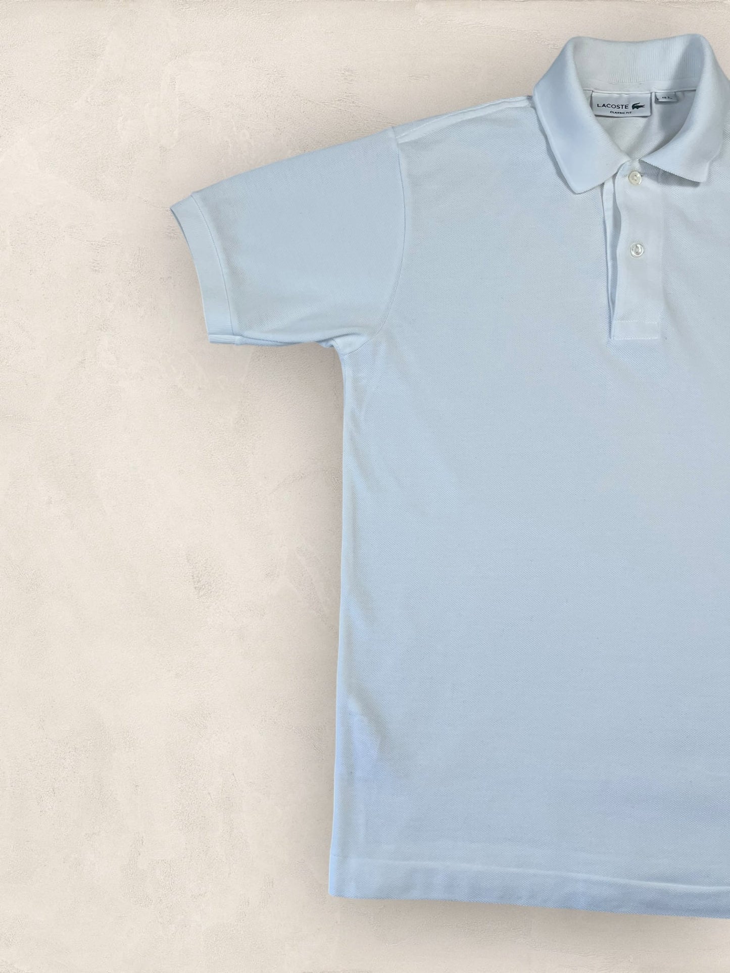 Polo Lacoste Blanc XS Homme Ref: 2722 - Blanc - XS - amifrip - Friperie en ligne et vêtements vintage