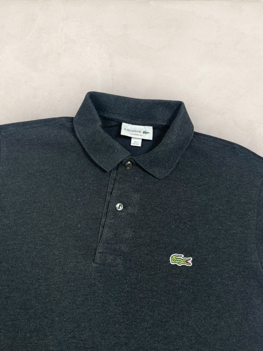 Polo Lacoste Gris XS Femme Ref: 1127 - Gris - XS - amifrip - Friperie en ligne et vêtements vintage