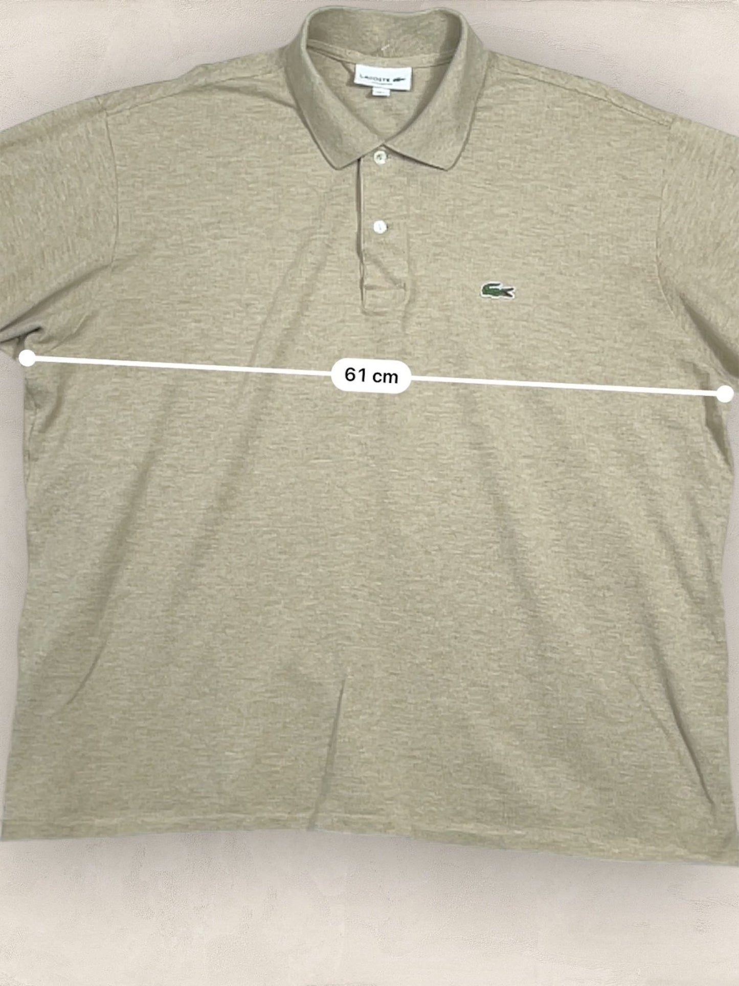 Polo Lacoste homme Ref: 2675 - BEIGE - 2XL - amifrip - Friperie en ligne et vêtements vintage