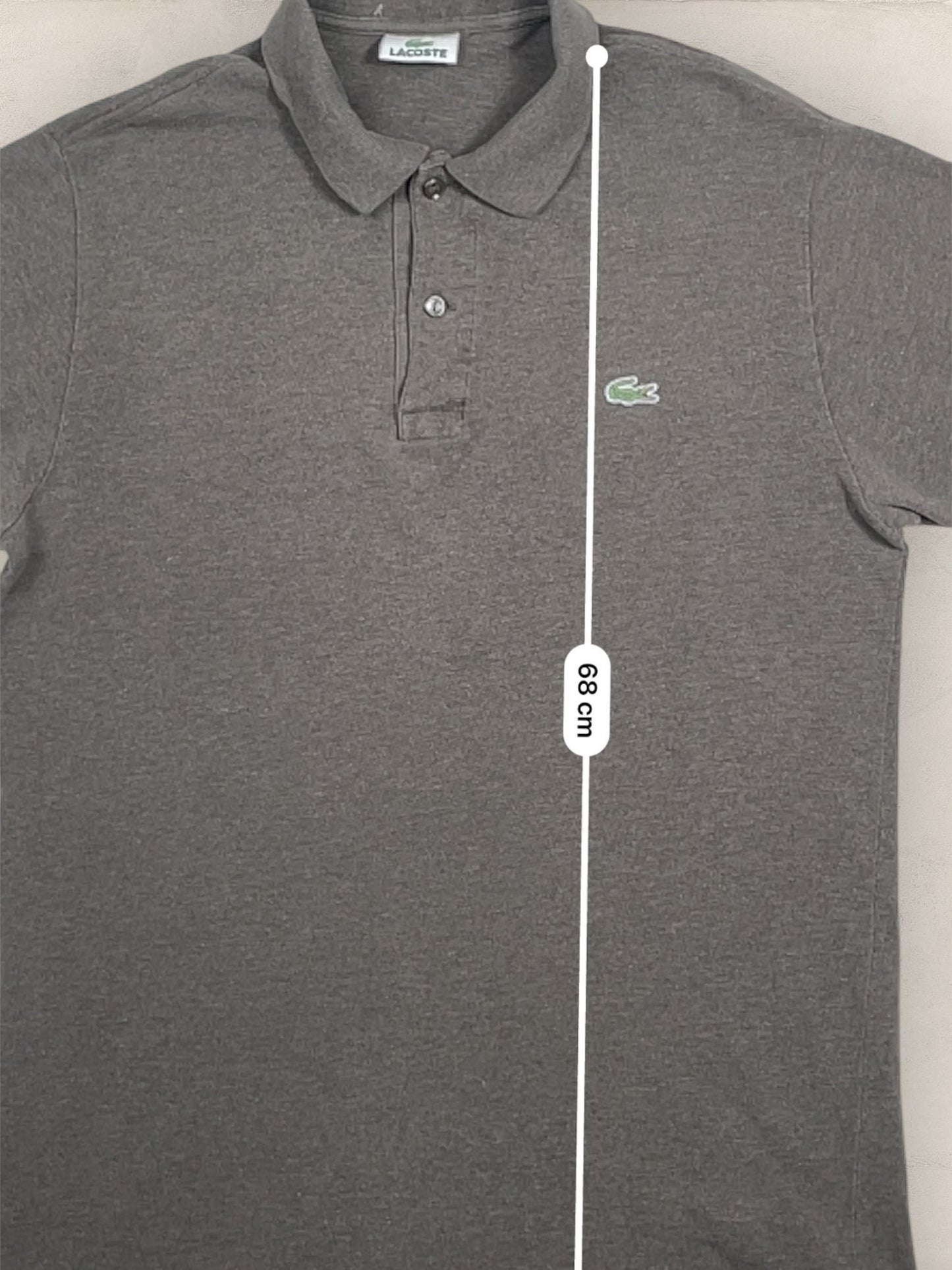 Polo Lacoste homme Ref: 2678 - MARRON - L - amifrip - Friperie en ligne et vêtements vintage