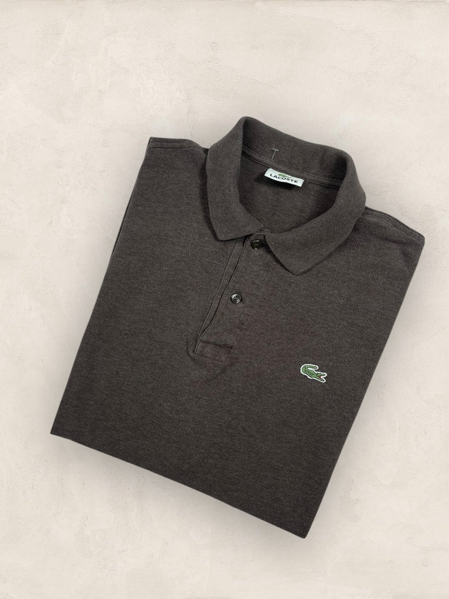 Polo Lacoste homme Ref: 2678 - MARRON - L - amifrip - Friperie en ligne et vêtements vintage