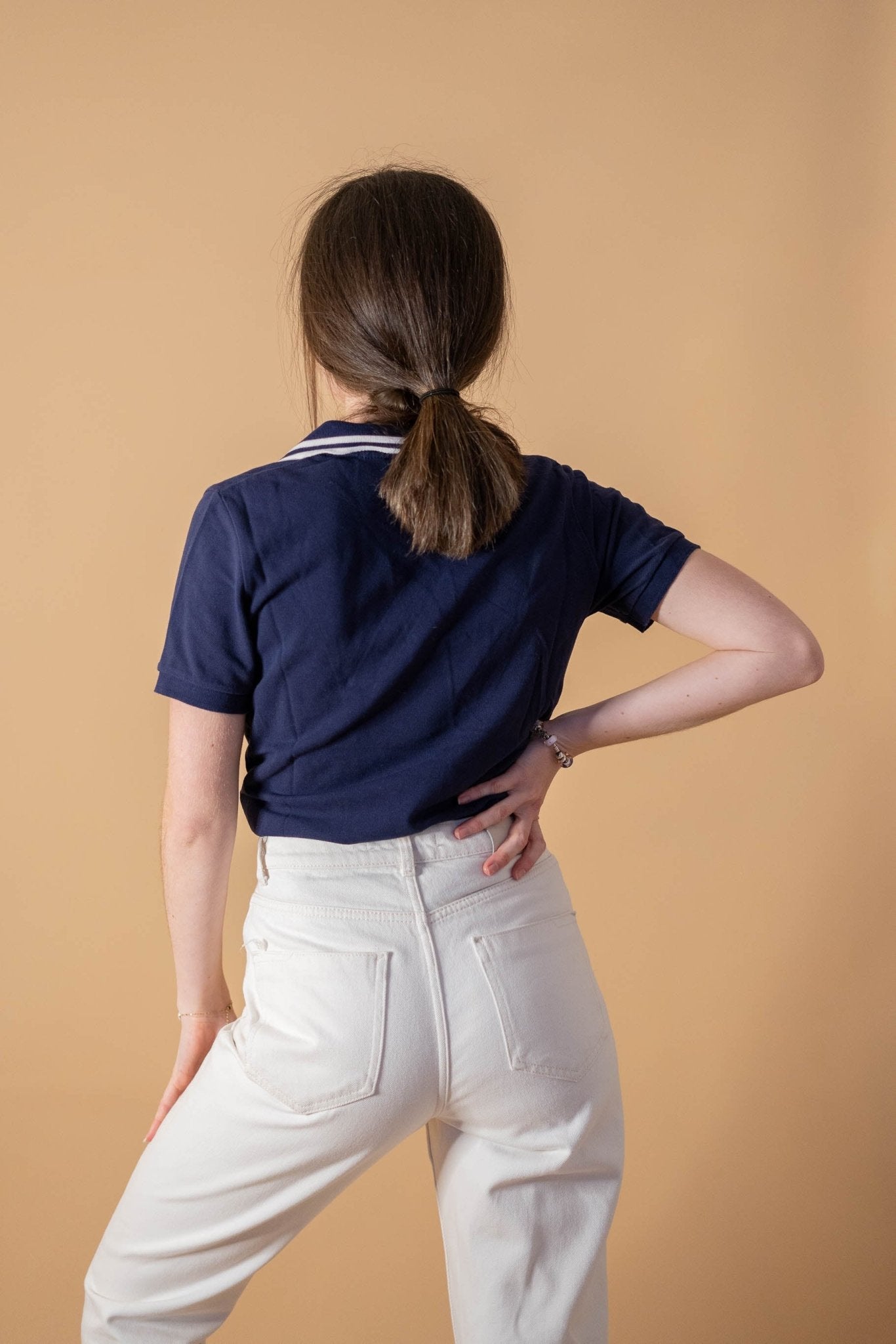 Polo Levis Femme 876 - BLEU - XS - amifrip - Friperie en ligne et vêtements vintage