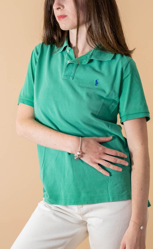 Polo Ralph Lauren Femme 363 - VERT - S - amifrip - Friperie en ligne et vêtements vintage