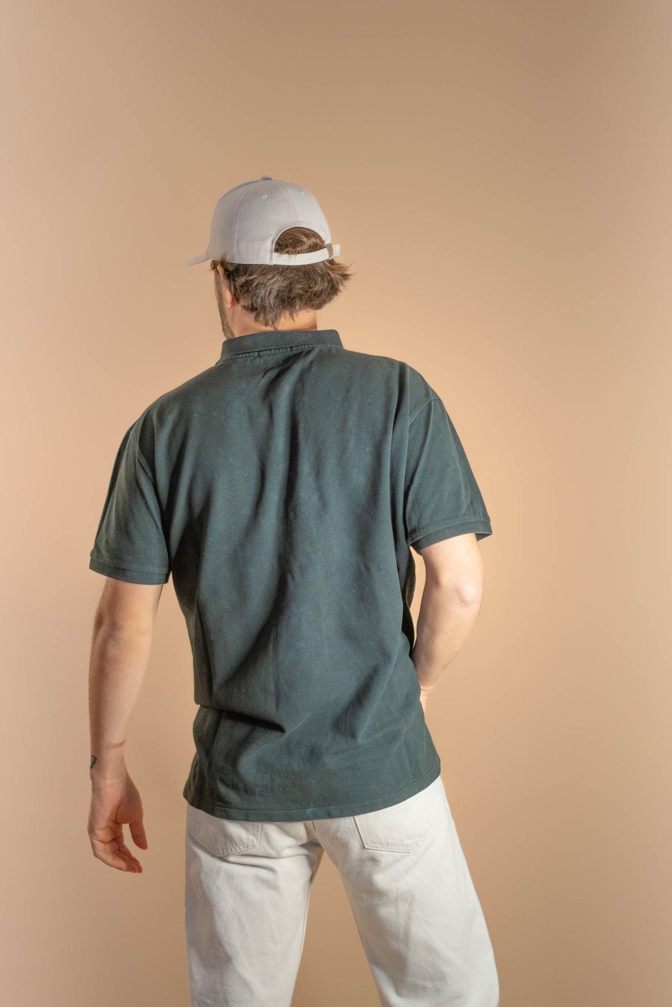 POLO RALPH LAUREN HOMME 354 - VERT - XL - amifrip - Friperie en ligne et vêtements vintage
