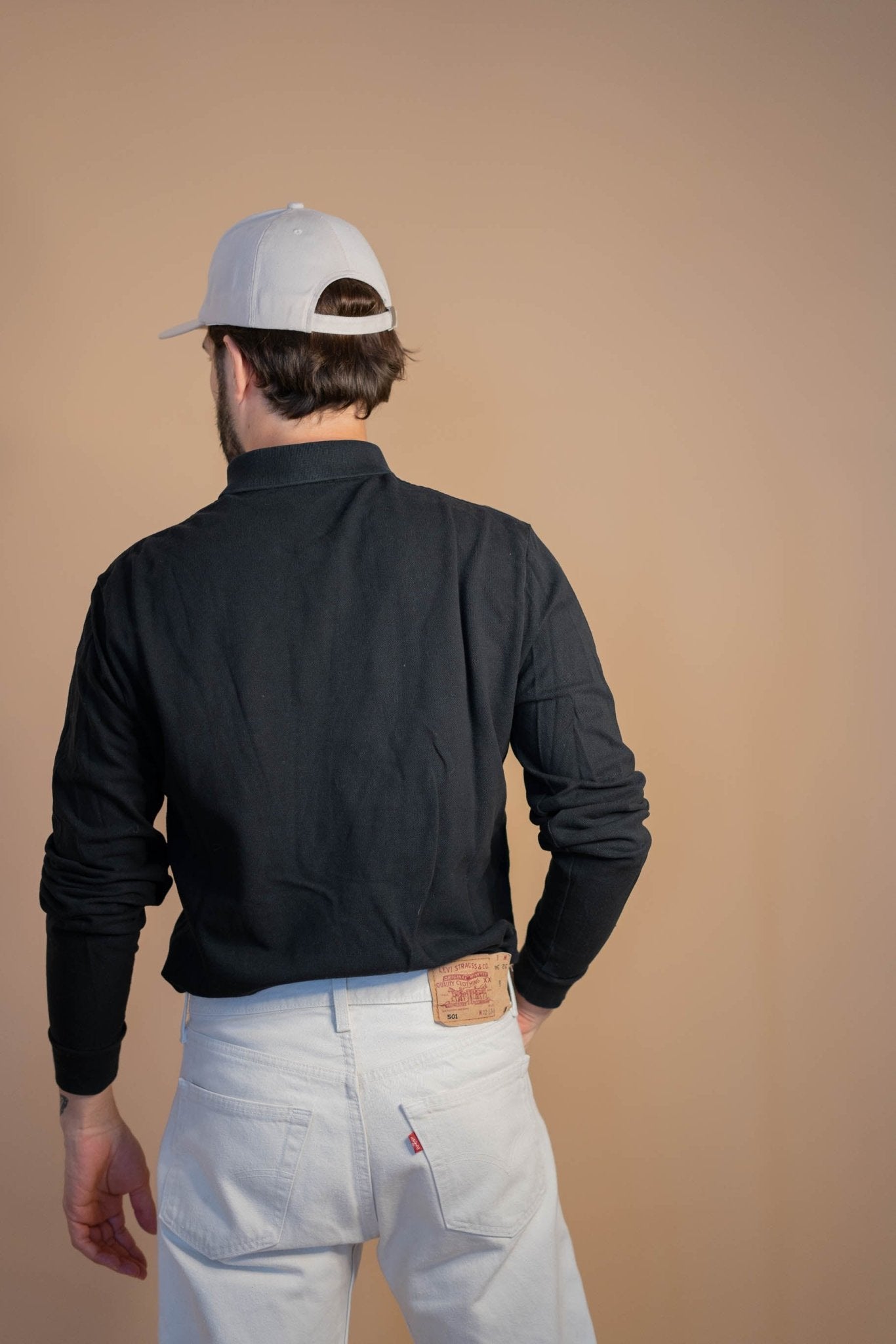 POLO RALPH LAUREN HOMME 370 - NOIR - S - amifrip - Friperie en ligne et vêtements vintage