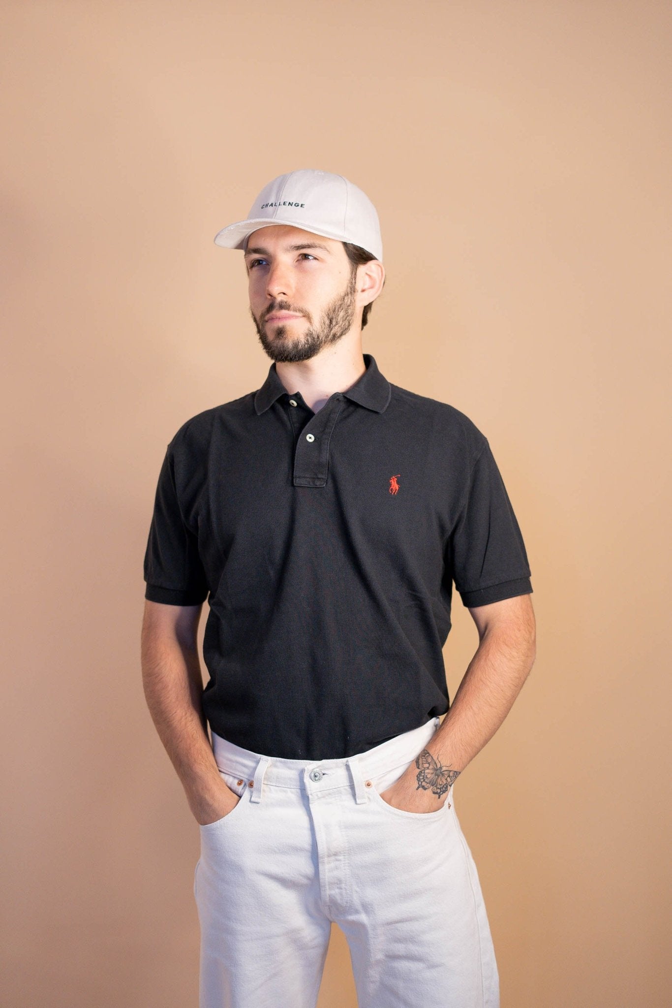 POLO RALPH LAUREN HOMME 888 - NOIR - M - amifrip - Friperie en ligne et vêtements vintage
