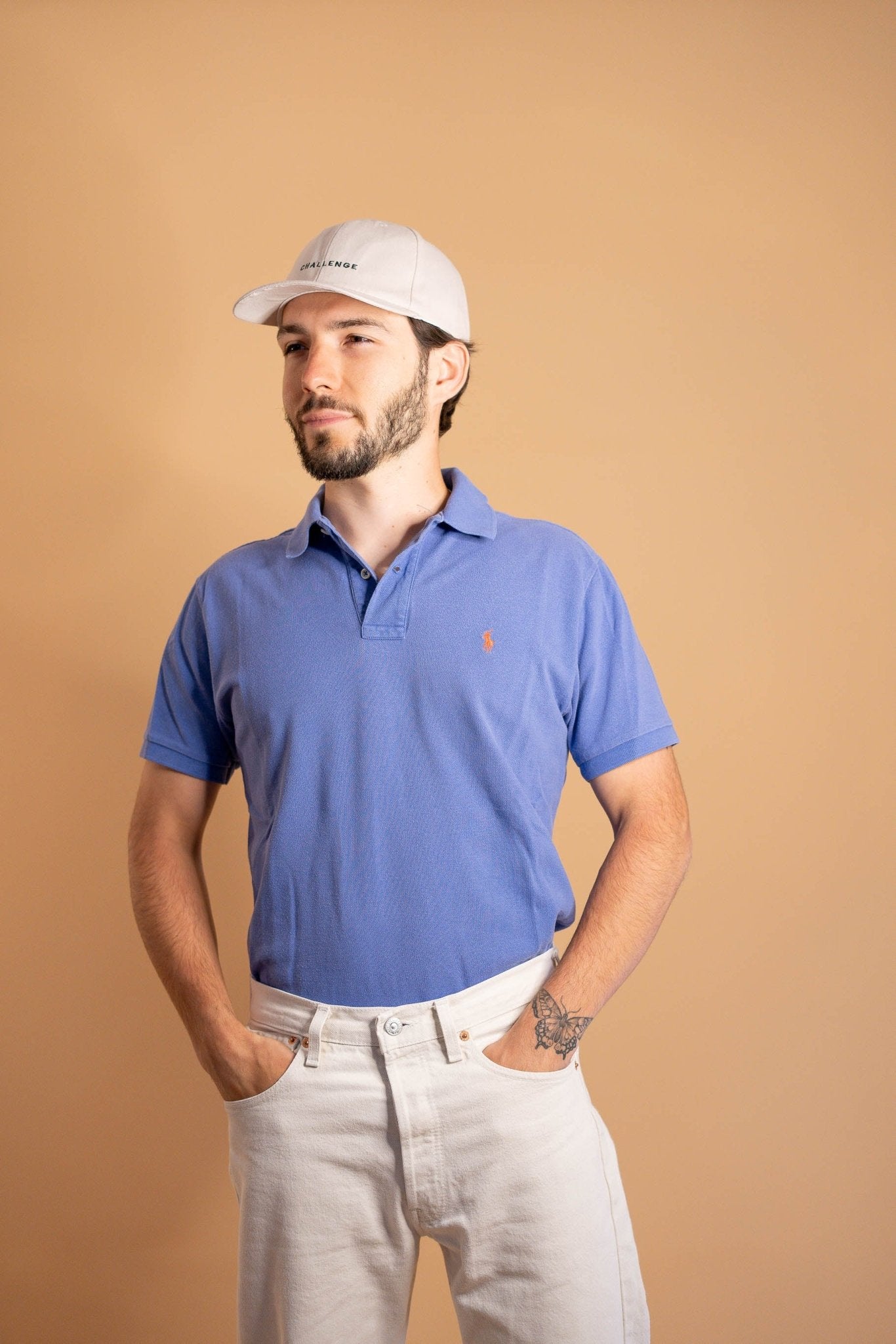 POLO RALPH LAUREN HOMME 899 - BLEU - M - amifrip - Friperie en ligne et vêtements vintage