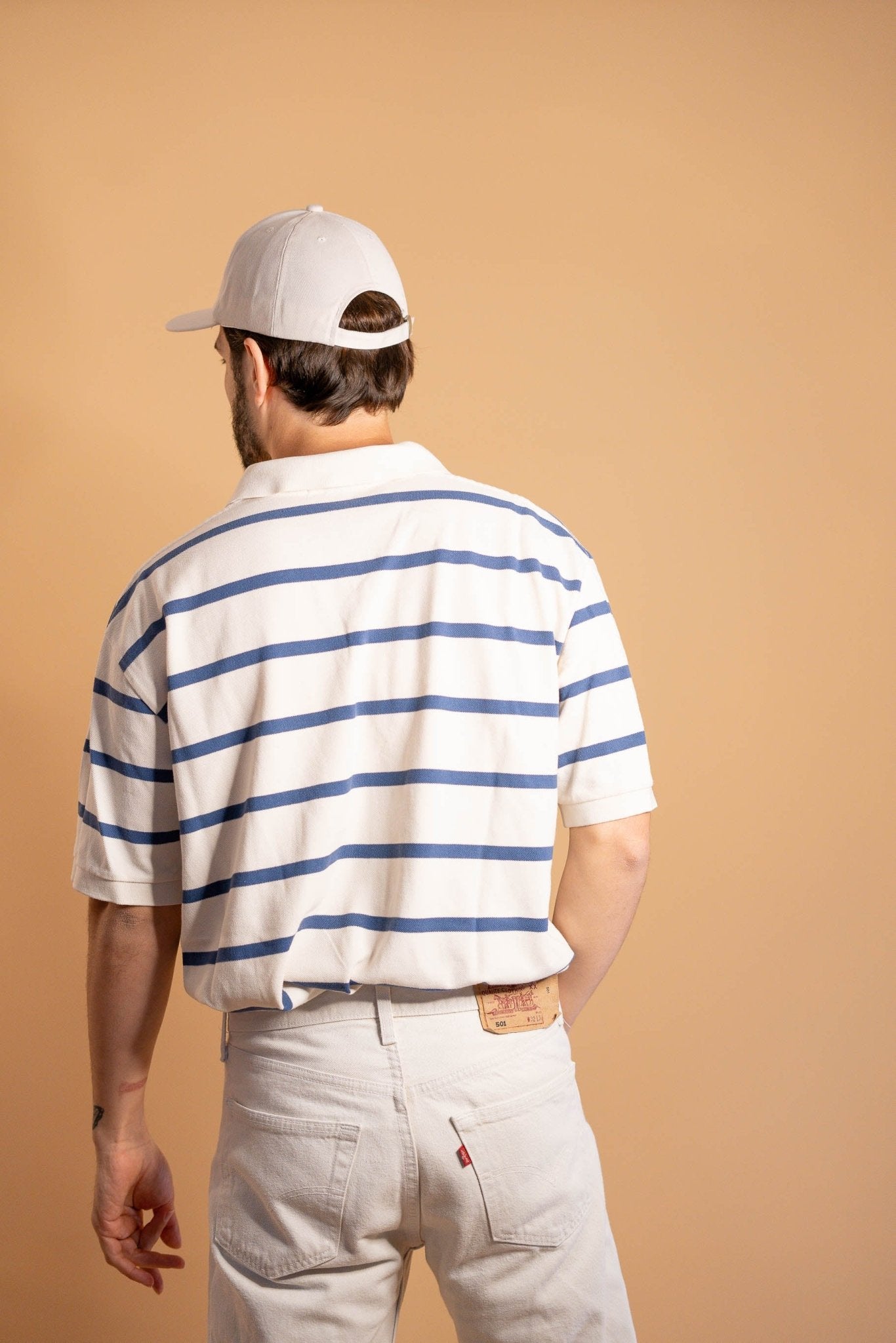POLO RALPH LAUREN HOMME 900 - BEIGE - XL - amifrip - Friperie en ligne et vêtements vintage