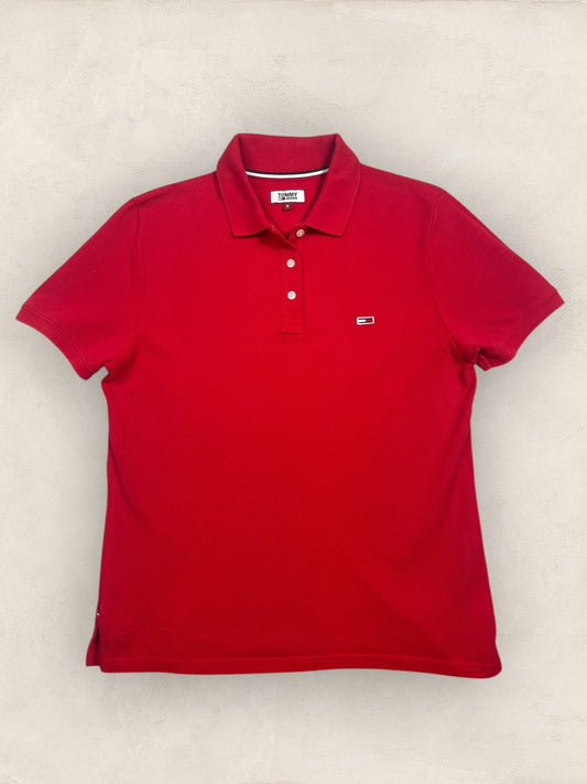 Polo Tommy Hilfiger Rouge S Femme Ref : 825 - Rouge - S - amifrip - Friperie en ligne et vêtements vintage