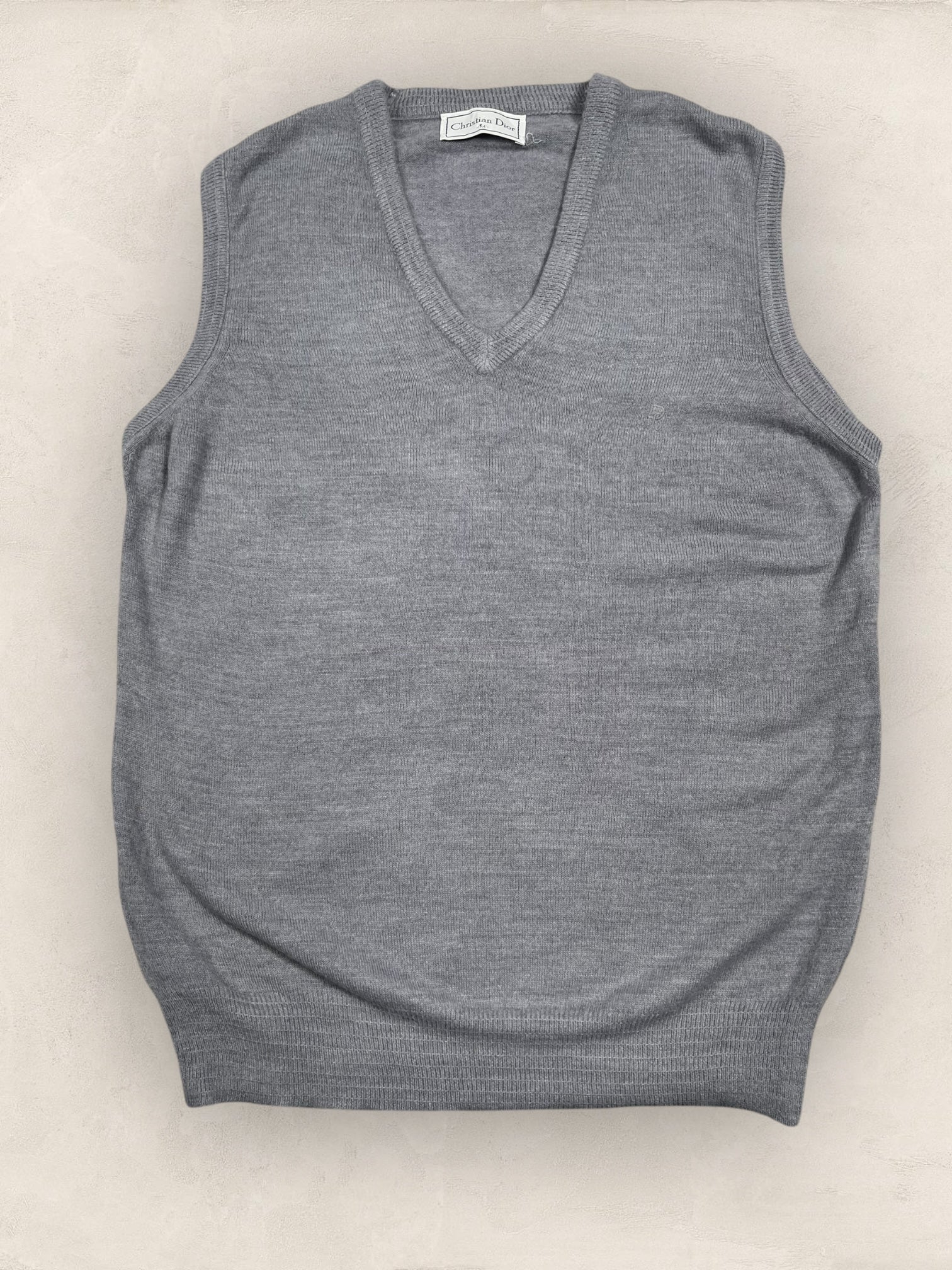 Pull Christian Dior Ref: 2527 - GRIS - M - amifrip - Friperie en ligne et vêtements vintage