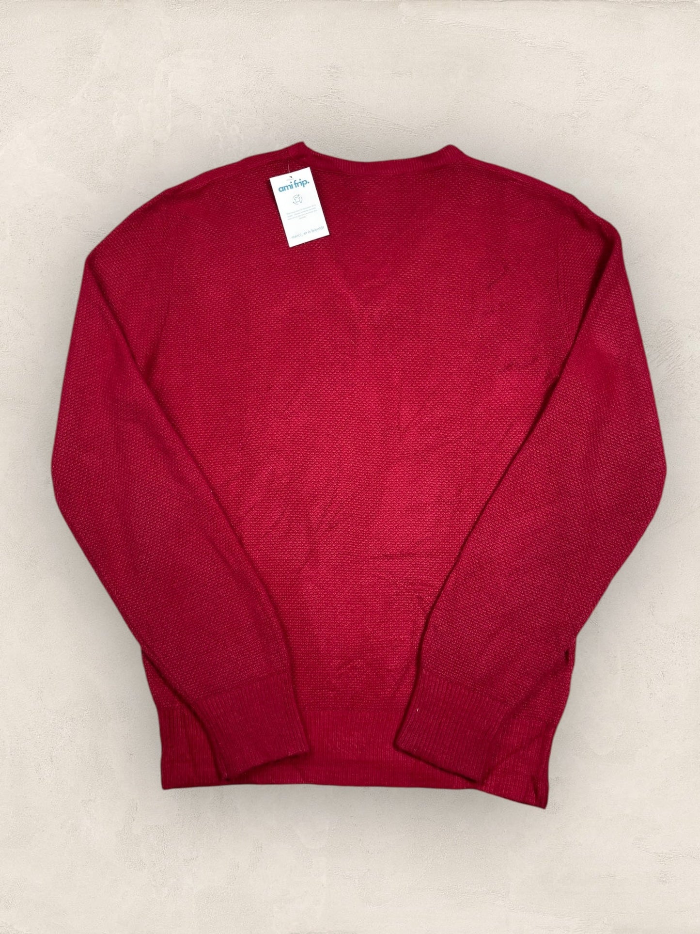 Pull Christian Dior Ref: 2531 - BORDEAUX - L - amifrip - Friperie en ligne et vêtements vintage