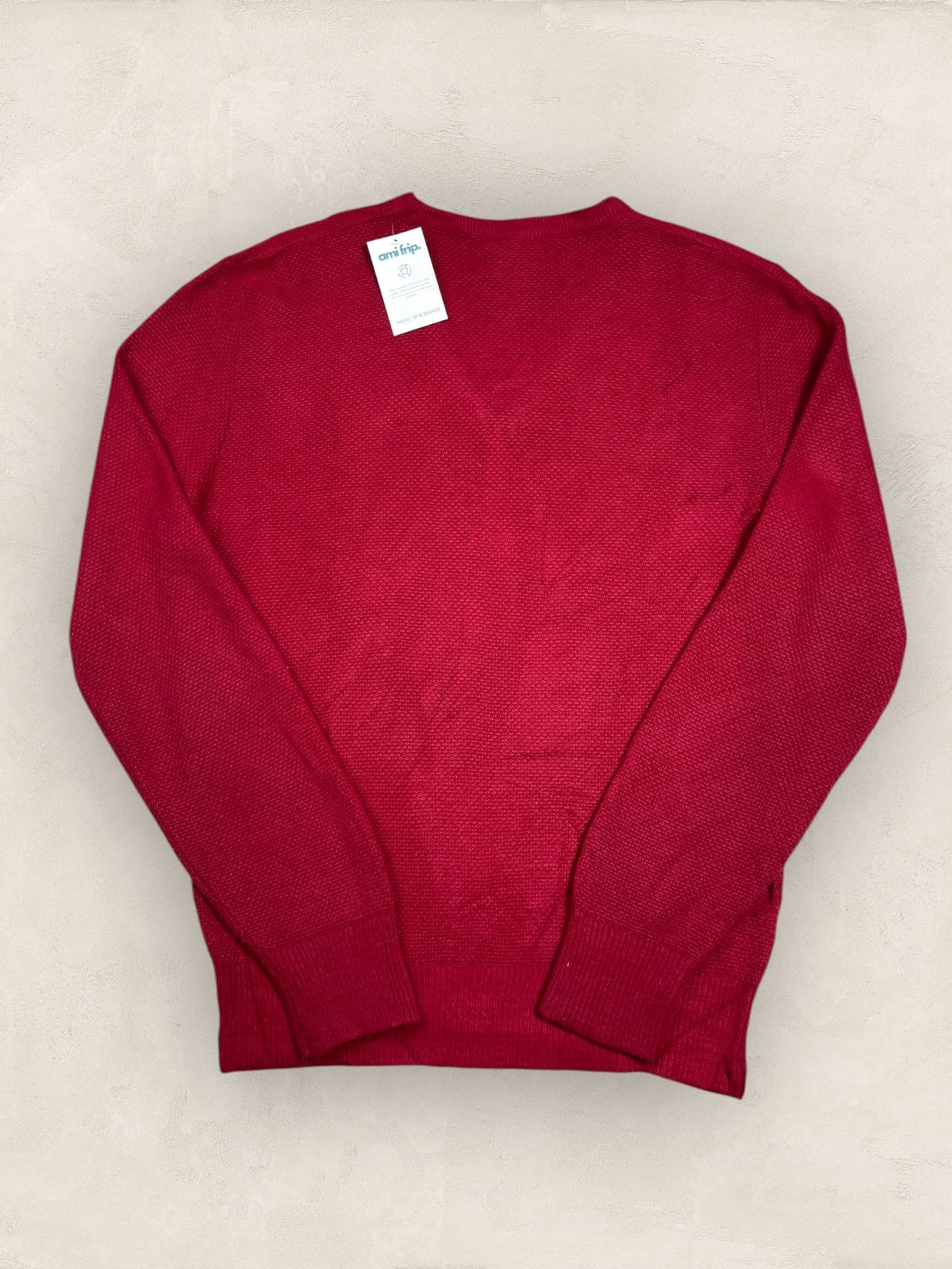 Pull Christian Dior Ref: 2531 - BORDEAUX - L - amifrip - Friperie en ligne et vêtements vintage