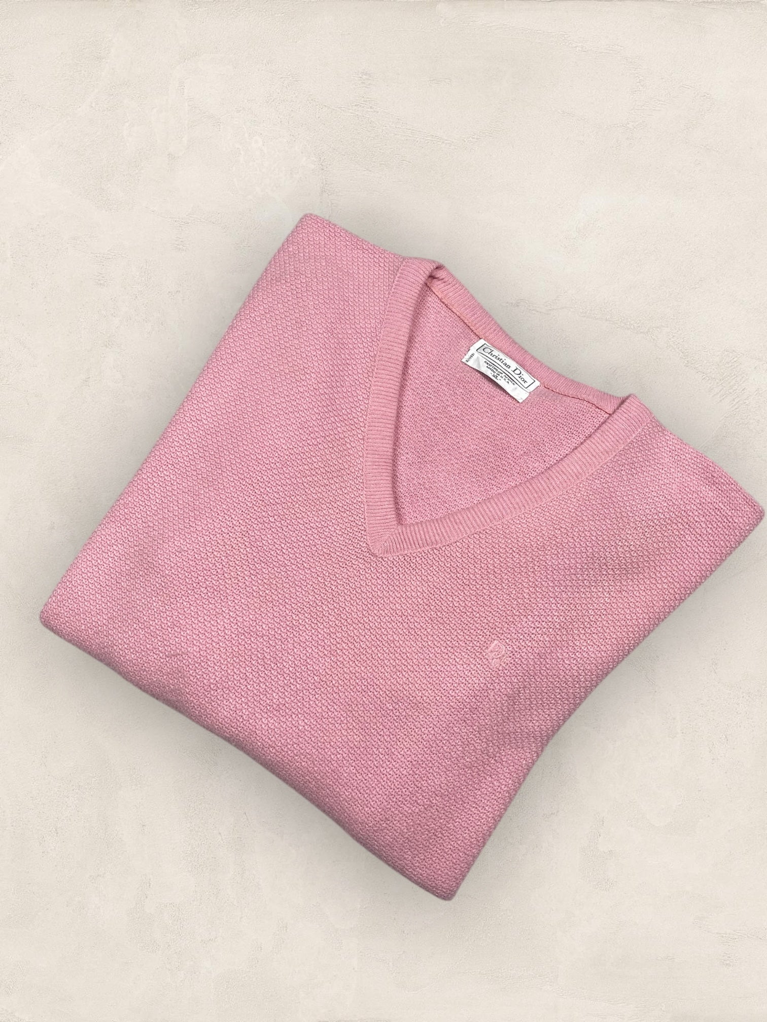 Pull Christian Dior Ref: 2532 - ROSE - XL - amifrip - Friperie en ligne et vêtements vintage
