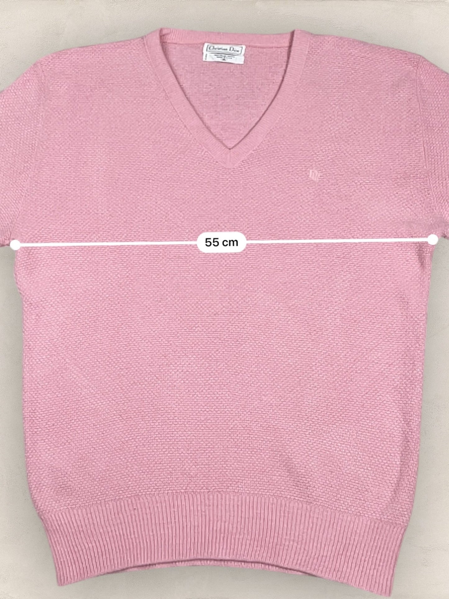 Pull Christian Dior Ref: 2532 - ROSE - XL - amifrip - Friperie en ligne et vêtements vintage