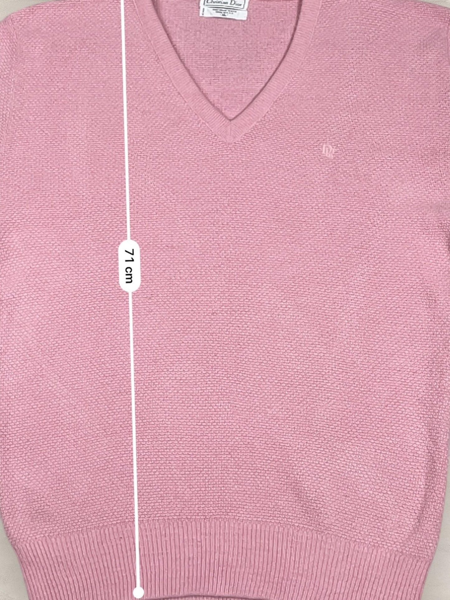 Pull Christian Dior Ref: 2532 - ROSE - XL - amifrip - Friperie en ligne et vêtements vintage