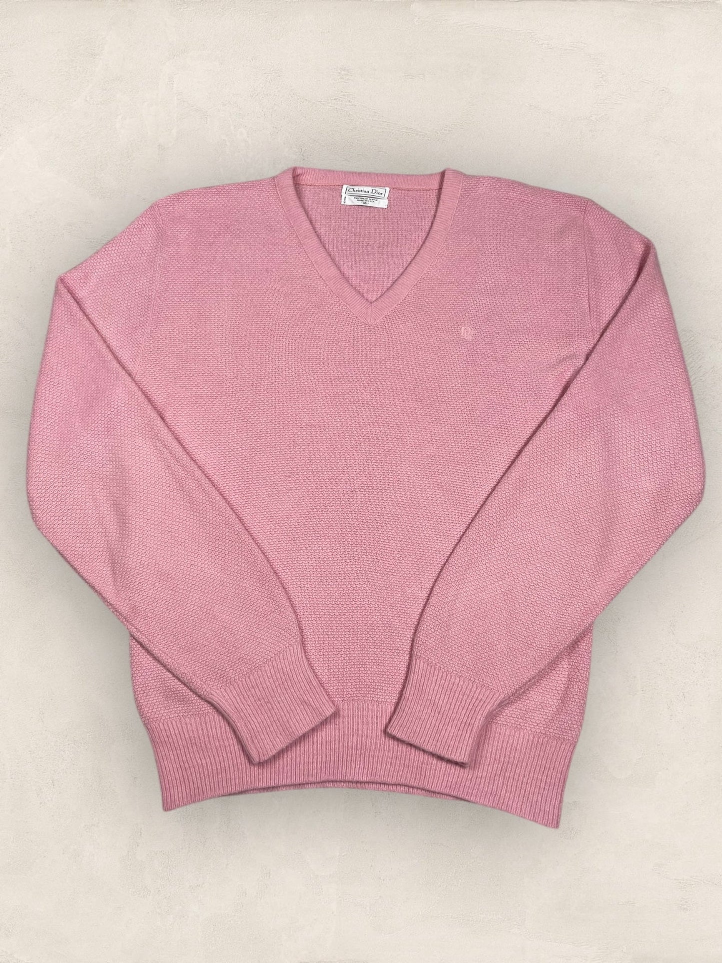Pull Christian Dior Ref: 2532 - ROSE - XL - amifrip - Friperie en ligne et vêtements vintage