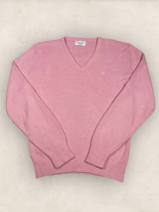 Pull Christian Dior Ref: 2532 - ROSE - XL - amifrip - Friperie en ligne et vêtements vintage