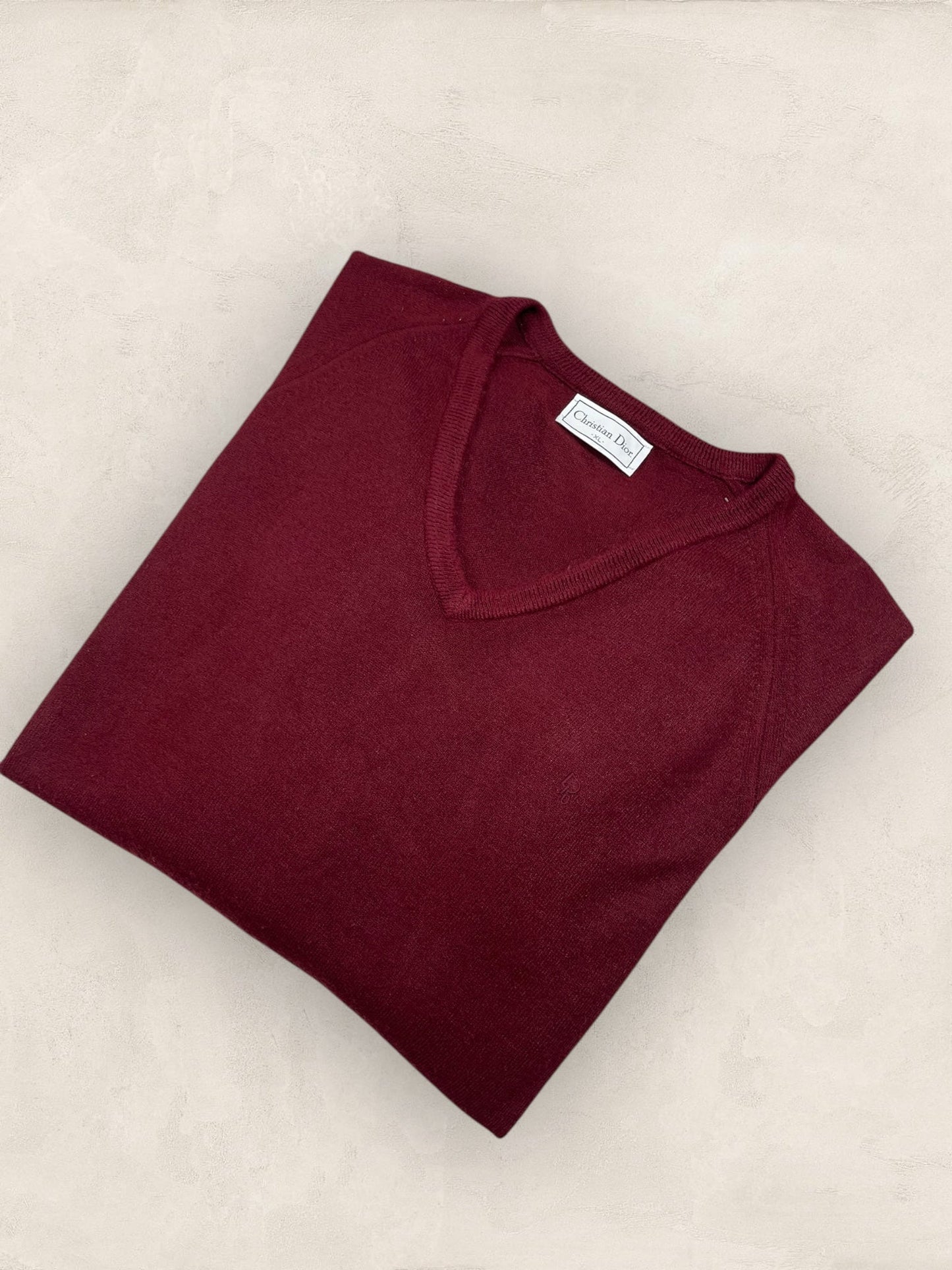 Pull Christian Dior Ref: 2533 - BORDEAUX - XL - amifrip - Friperie en ligne et vêtements vintage